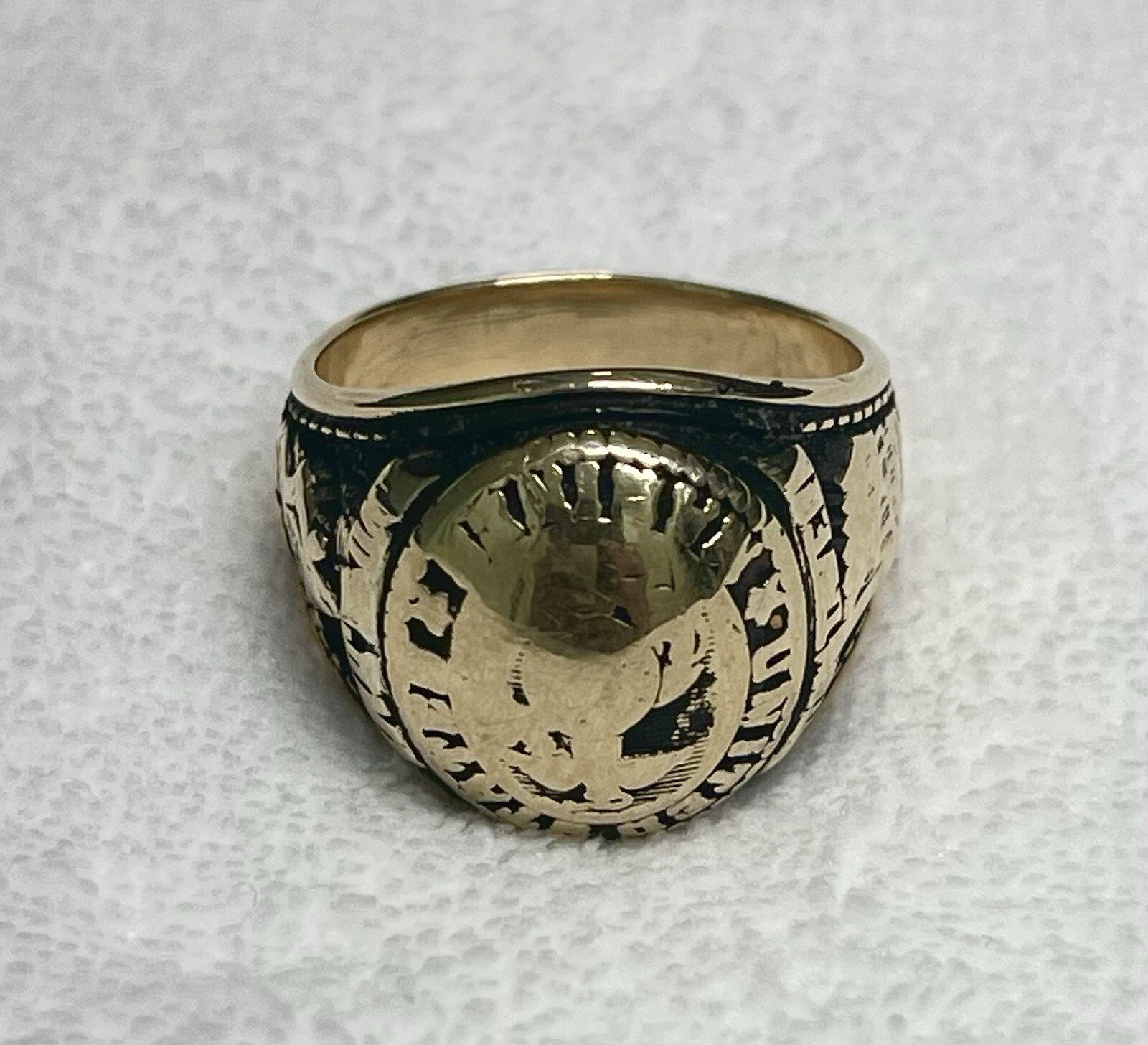 Vintage Jostens United States Marine Corps 14k Gold 11.5 Lifetime Warranty