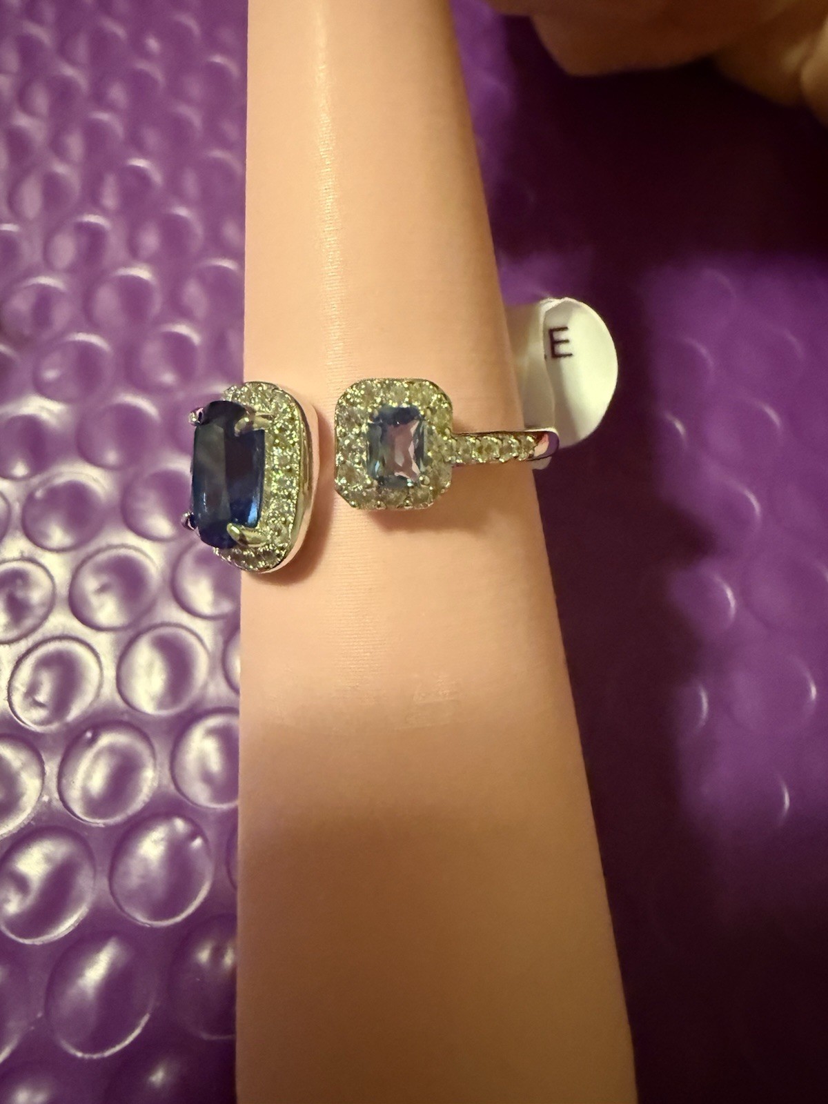 RBP7799 Prima Donna, Aqua Blue Spinel, 925 Solid Sterling Silver