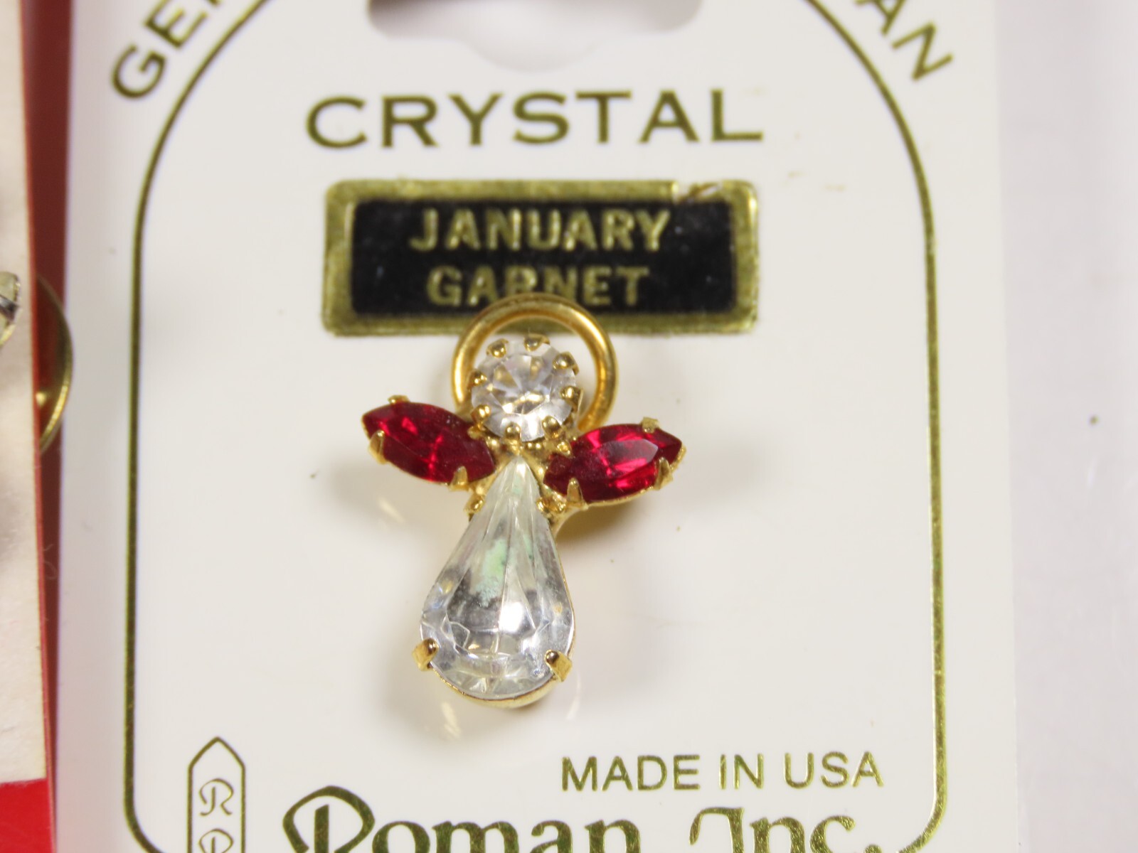 Christmas Lapel Pins Genuine Austrian Crystal Roman Inc 9 Gorgeous Vintage C5415