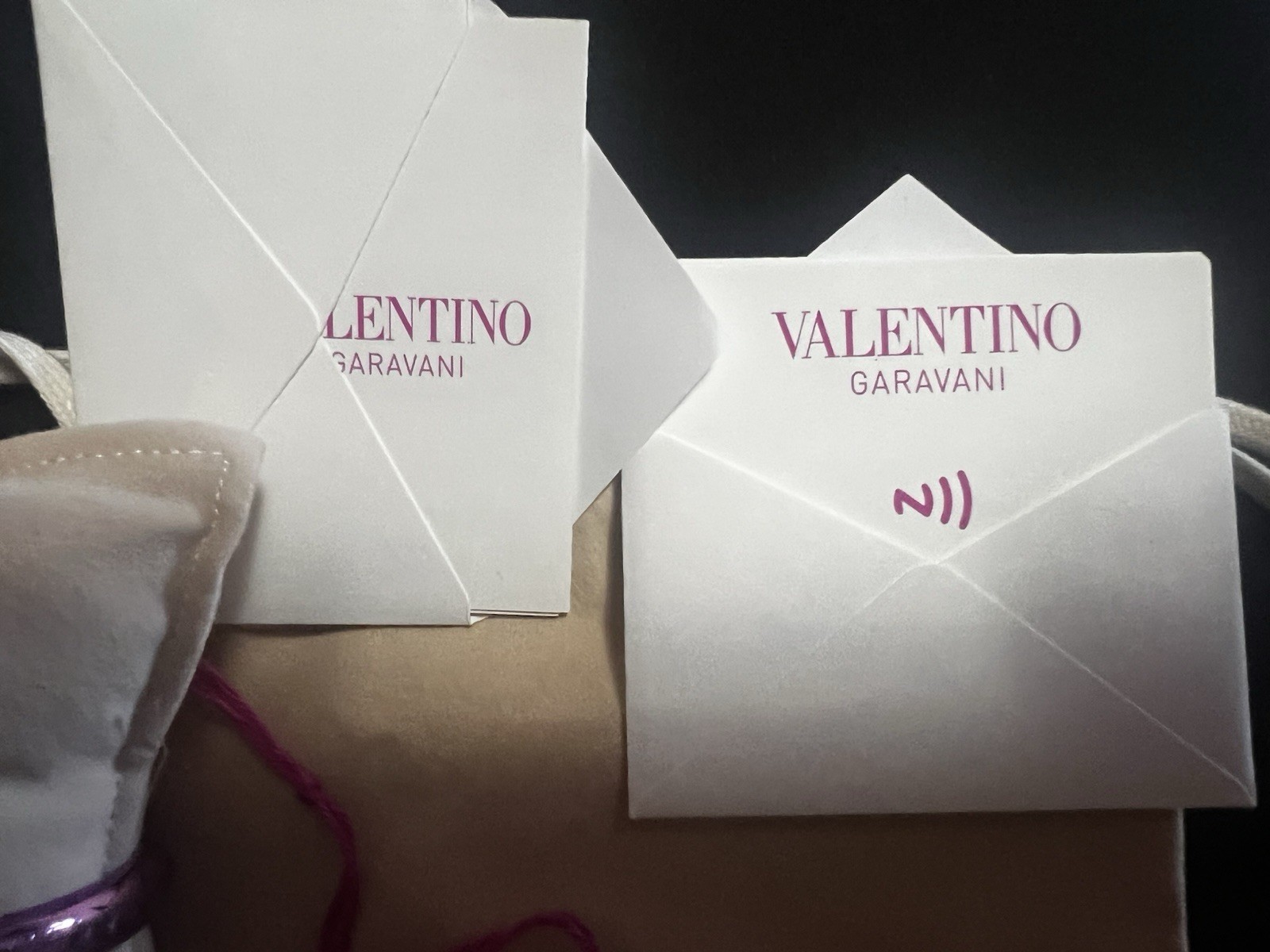 Valentino Garavani V Logo Purple Bracelet NWT