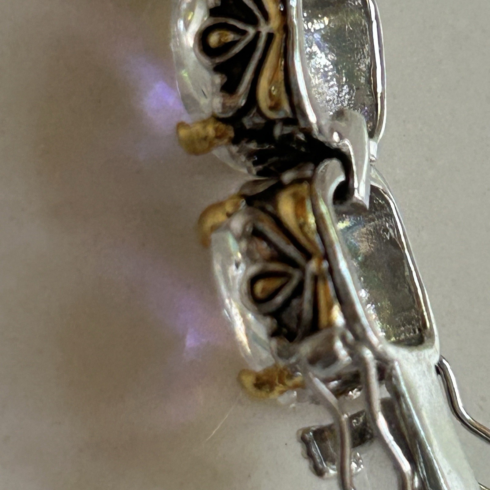 BEAUTY FOR ASHES 7″ CZ CRYSTAL BRACELET STUNNING NWOT