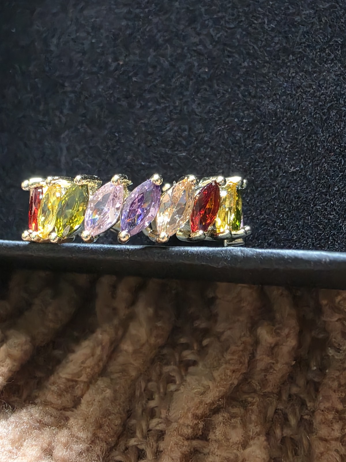 Mixed Stone Size 7 Ring