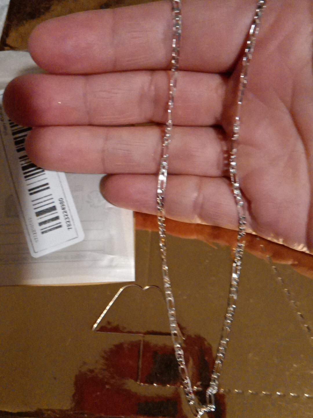 Premium 925 Silver Plated Adjustable Length O Shaped Chain