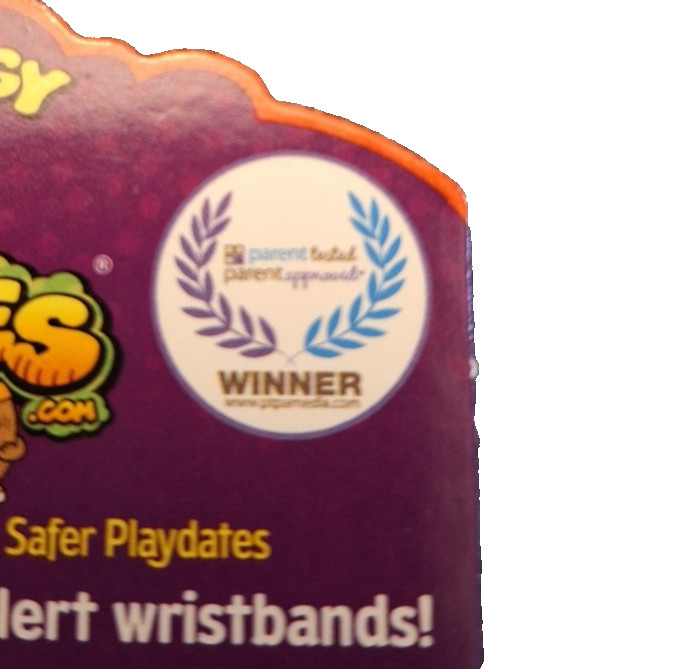 Allermates Peanut Allergy Bracelet Kids Medical Alert Wristband NWT school camp
