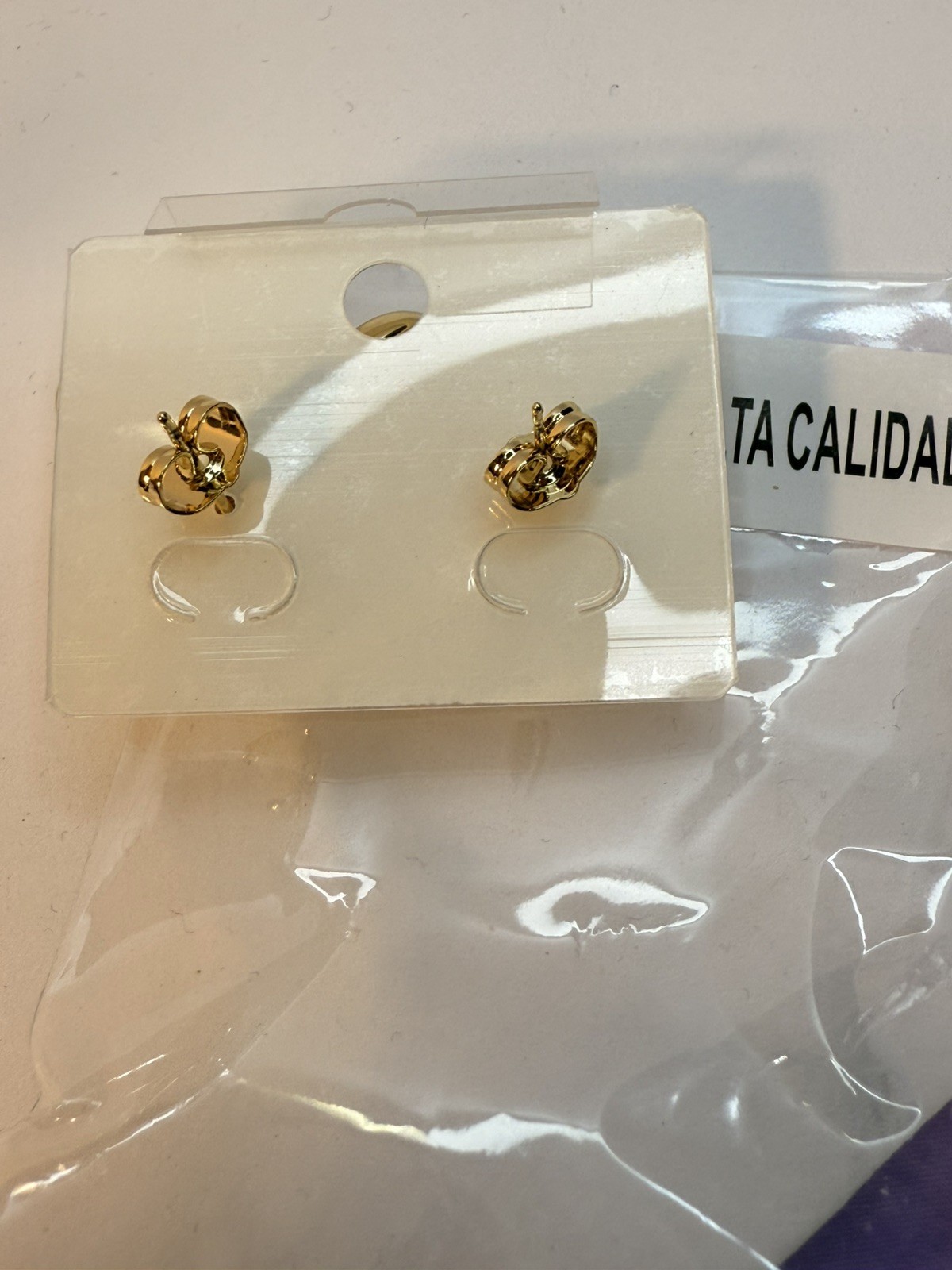 Very Good Quality Chunky Teardrop Earrings | 14K Gold Plated & CZ Stones