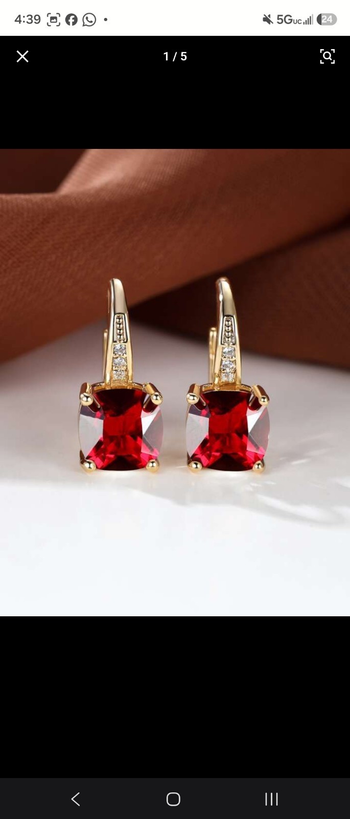 Jewelry & Gift Red Box (Red Ruby Jewelry)