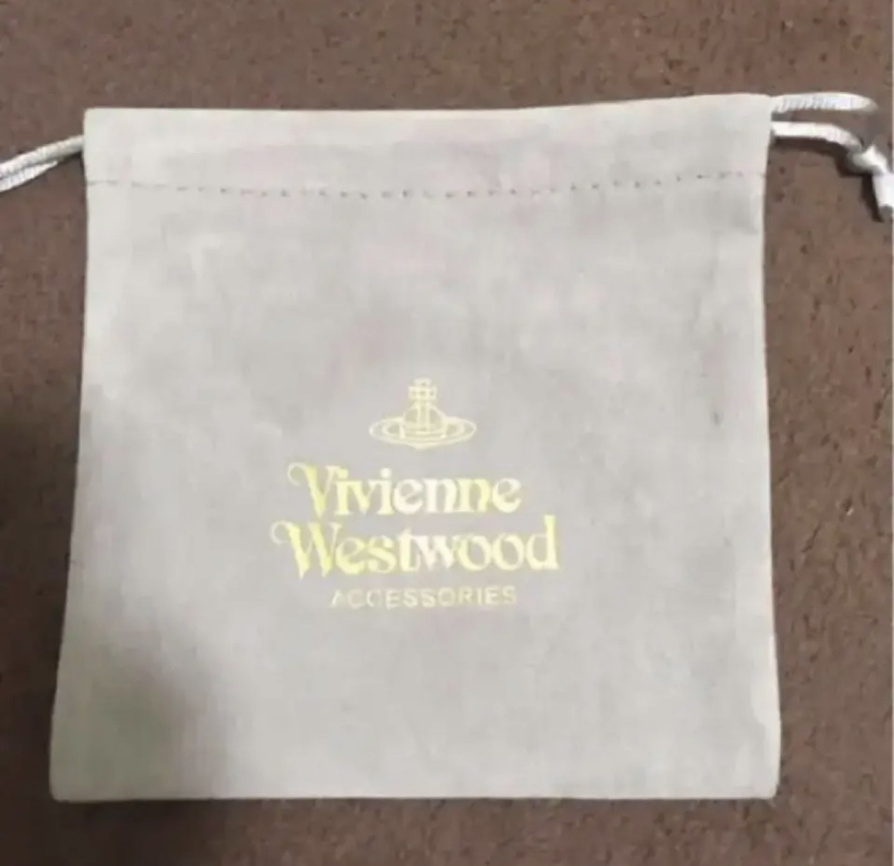 Vivienne Westwood Necklace 3-Strand Drop Choker Black Silver NO BOX