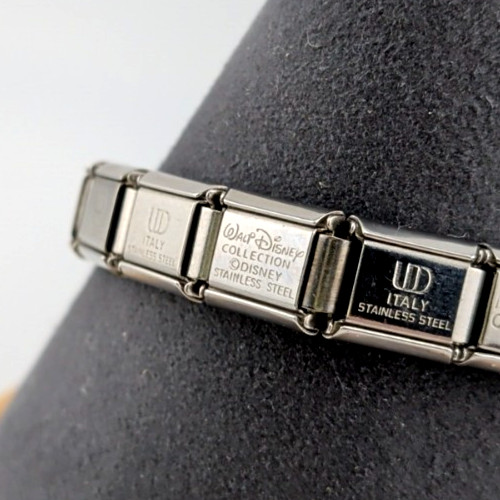 UD Firenze Italian Modular Expandable Stainless Bracelet+Charms: Disney D’Itria+