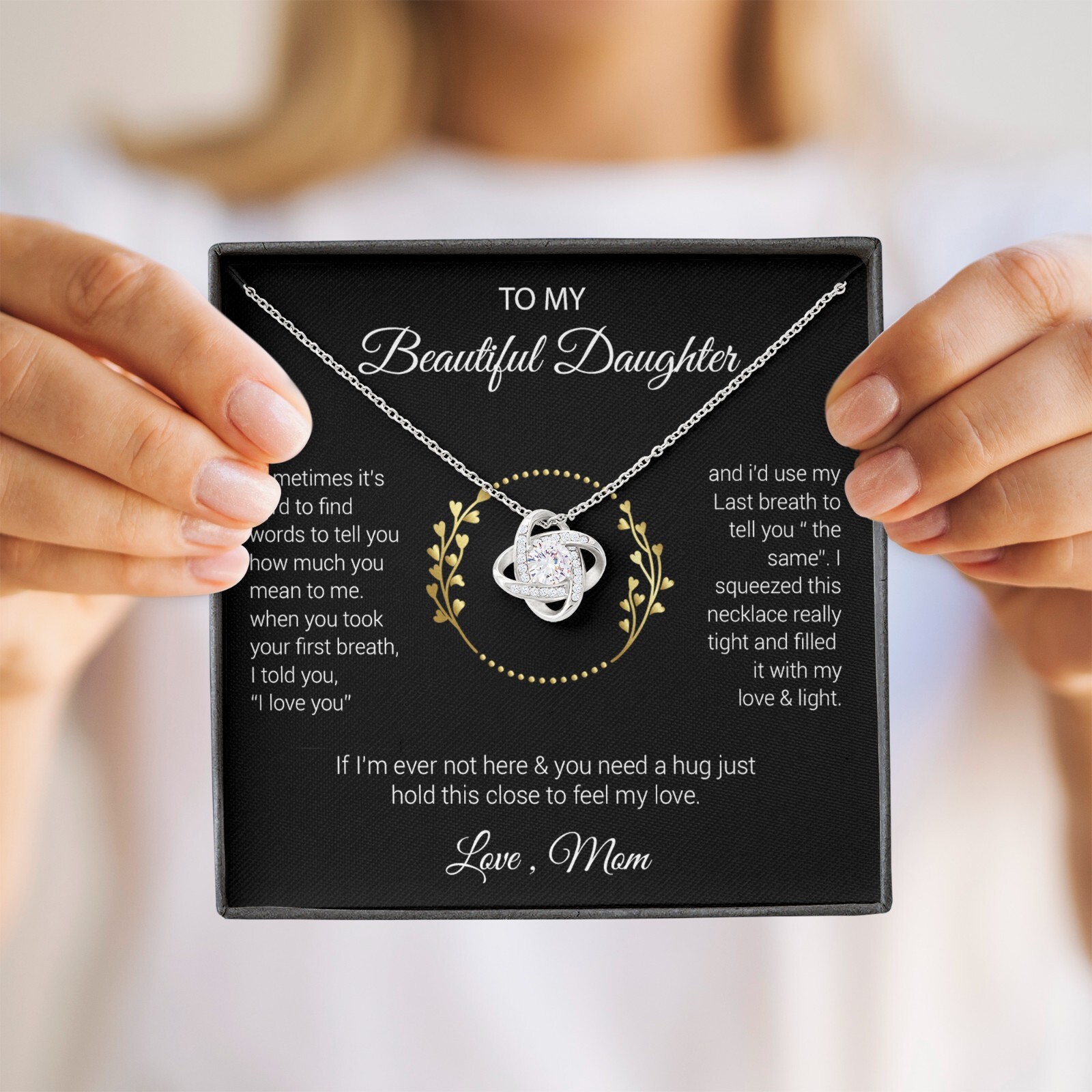 To My Beautiful Daughter Gift For Daughter From Mom, Daughters Birthday