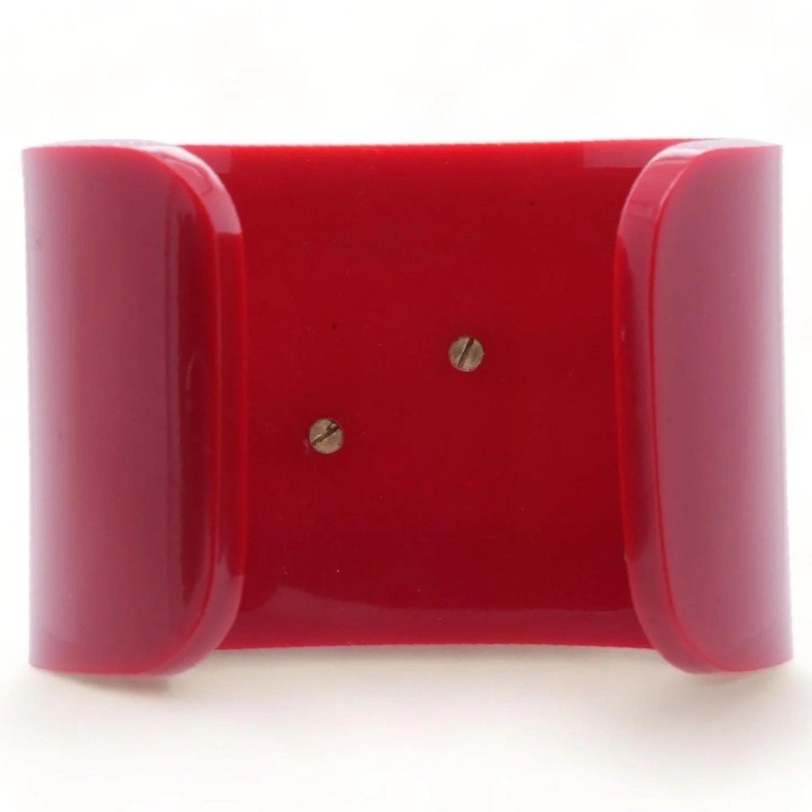Fendi Red Resin Cuff Bracelet