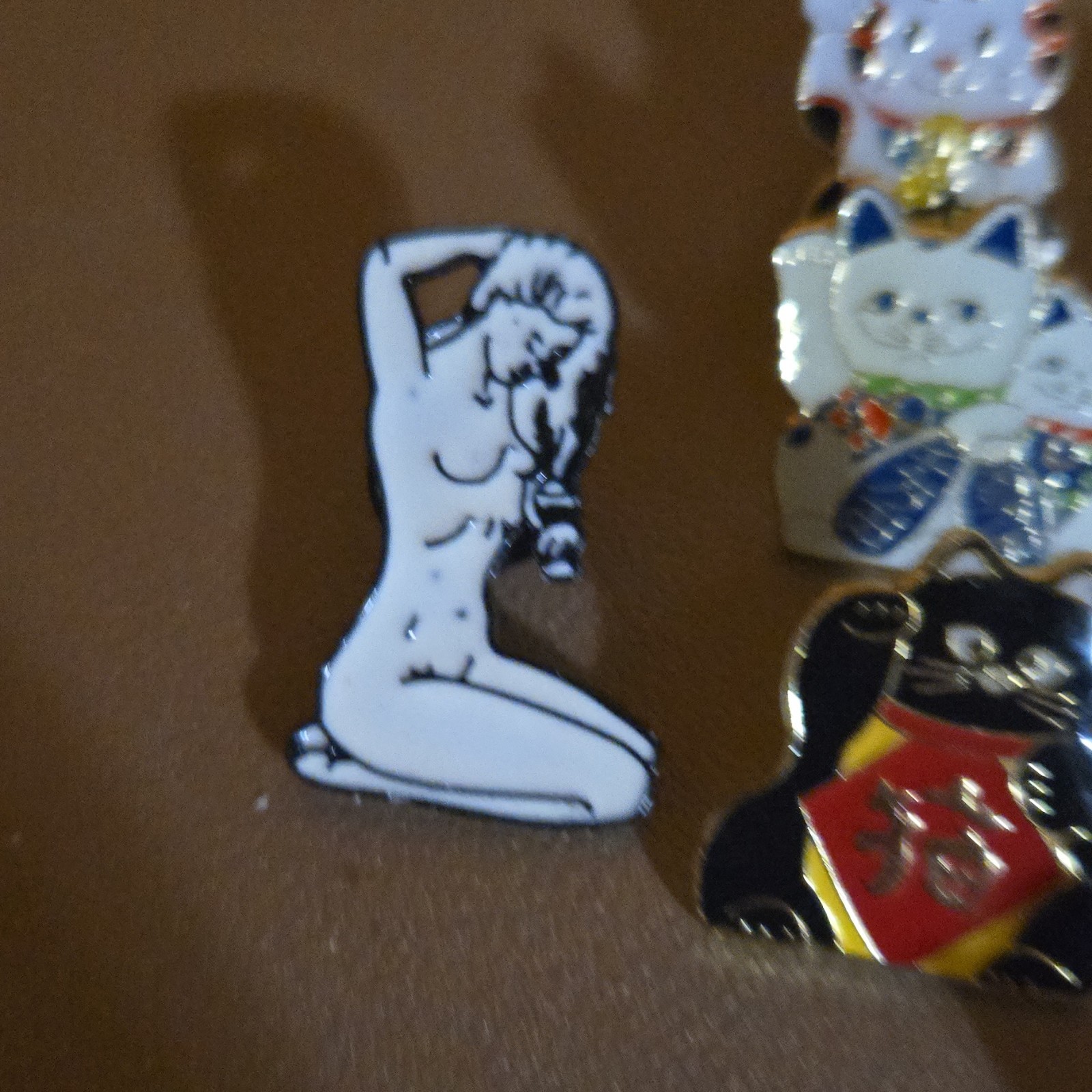 Artistic Enamel Pins Set Of 8 – Including Long Leg Llama From Meow Wolf