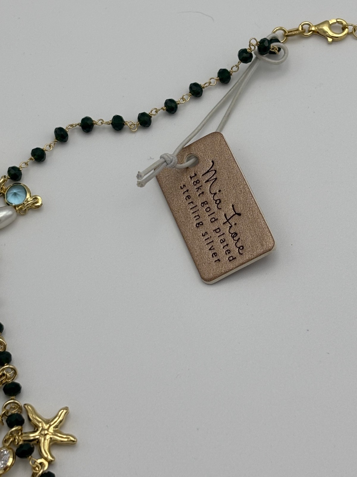 NEW WITH TAG Mia Fiore Ocean Themed Charm Necklace