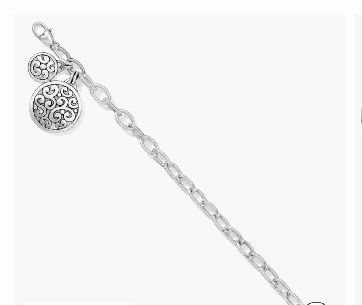 Brighton Contempo Medallion Link Bracelet
