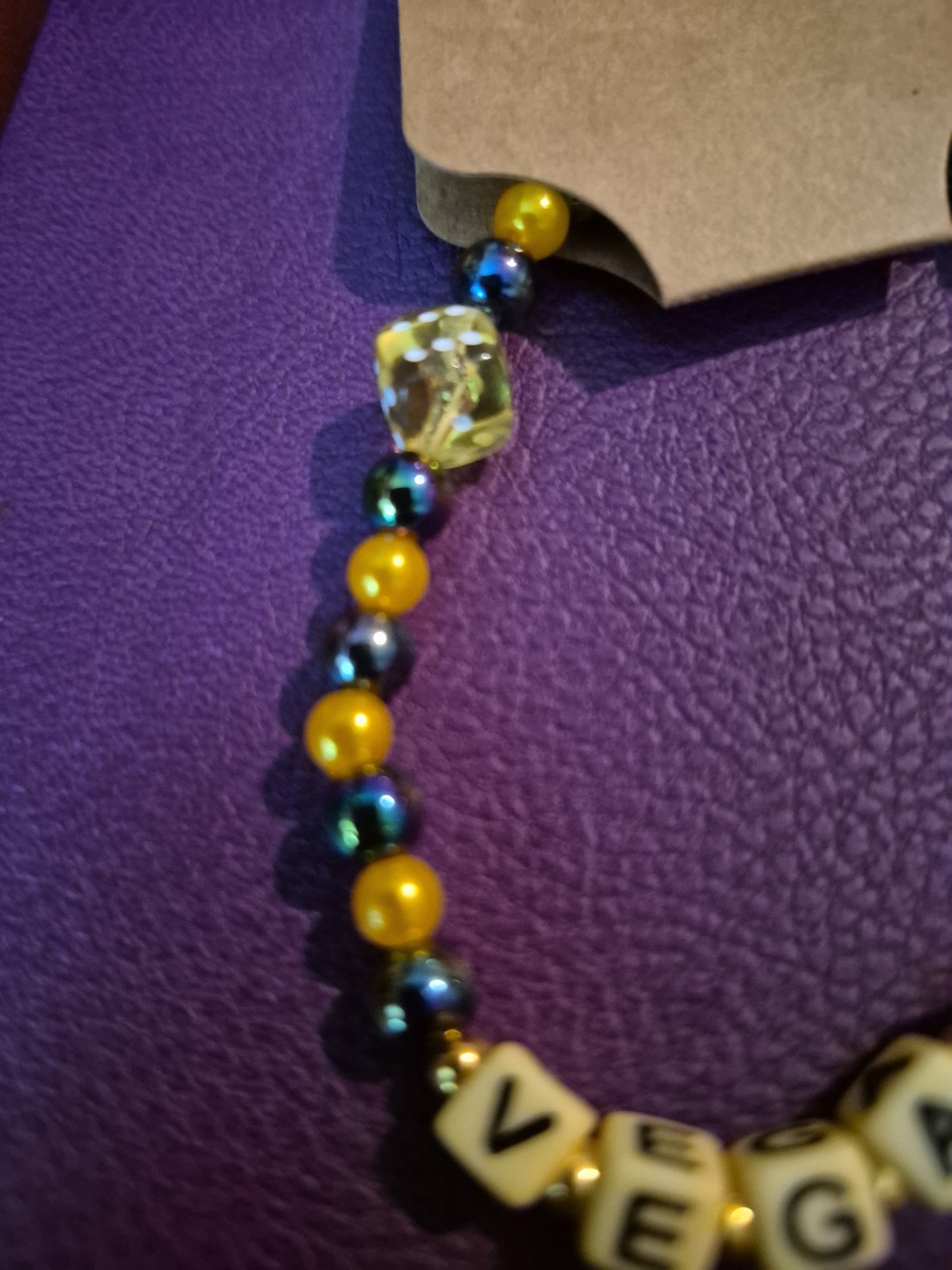 Lucky Dice Vegas Bracelet