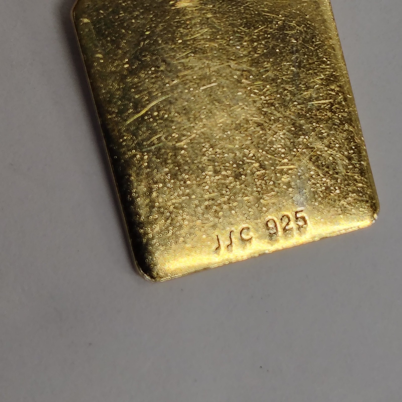 Jet Set Candy JSC 925 Gold Vermeil The Daily 360 Luggage Tag Charm Bracelet 25g
