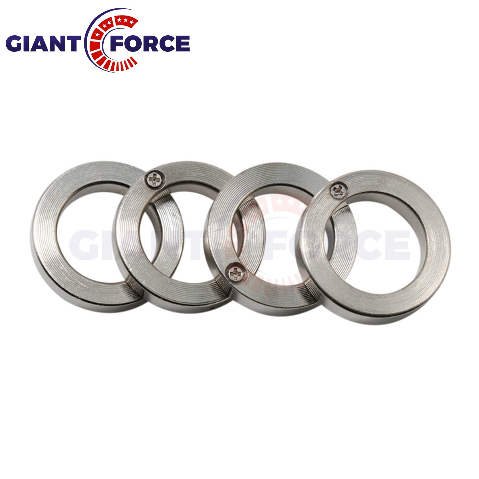 4pcs Stainless Steel Outdoor Rotatable Folding Ring Clasp Ring fit Hiking Men