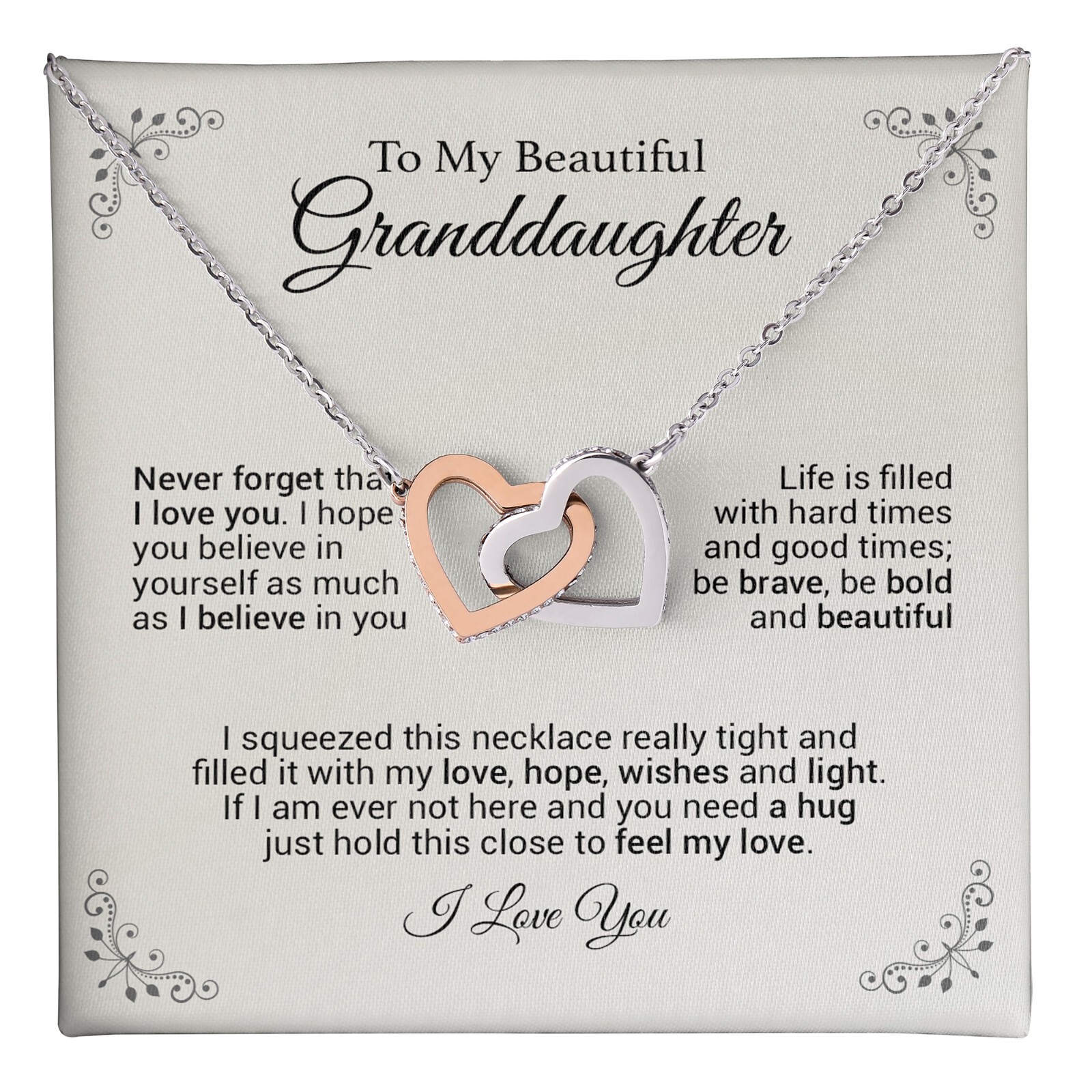 To My Granddaughter, Gift For Granddaughter, Granddaughter Gift from Grandma