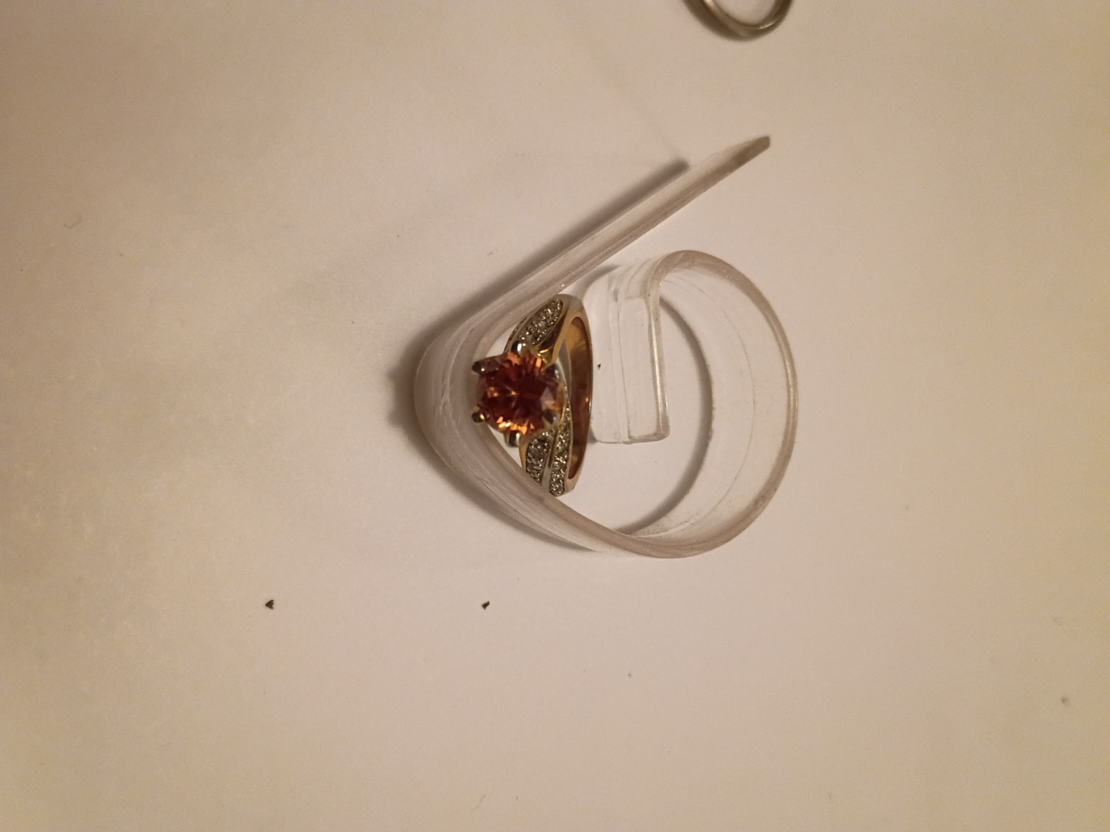 Lot of 6 18k HGE rings Size 6 – 6.5
