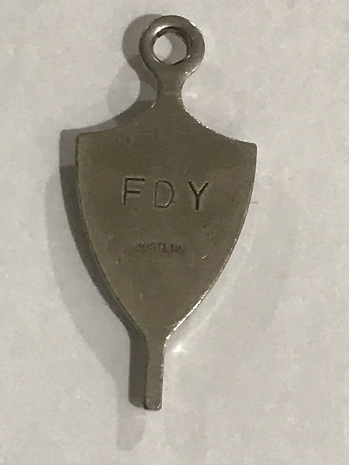 Jostens GA Senior 2003 F.D.Y Enameled Charm Shield