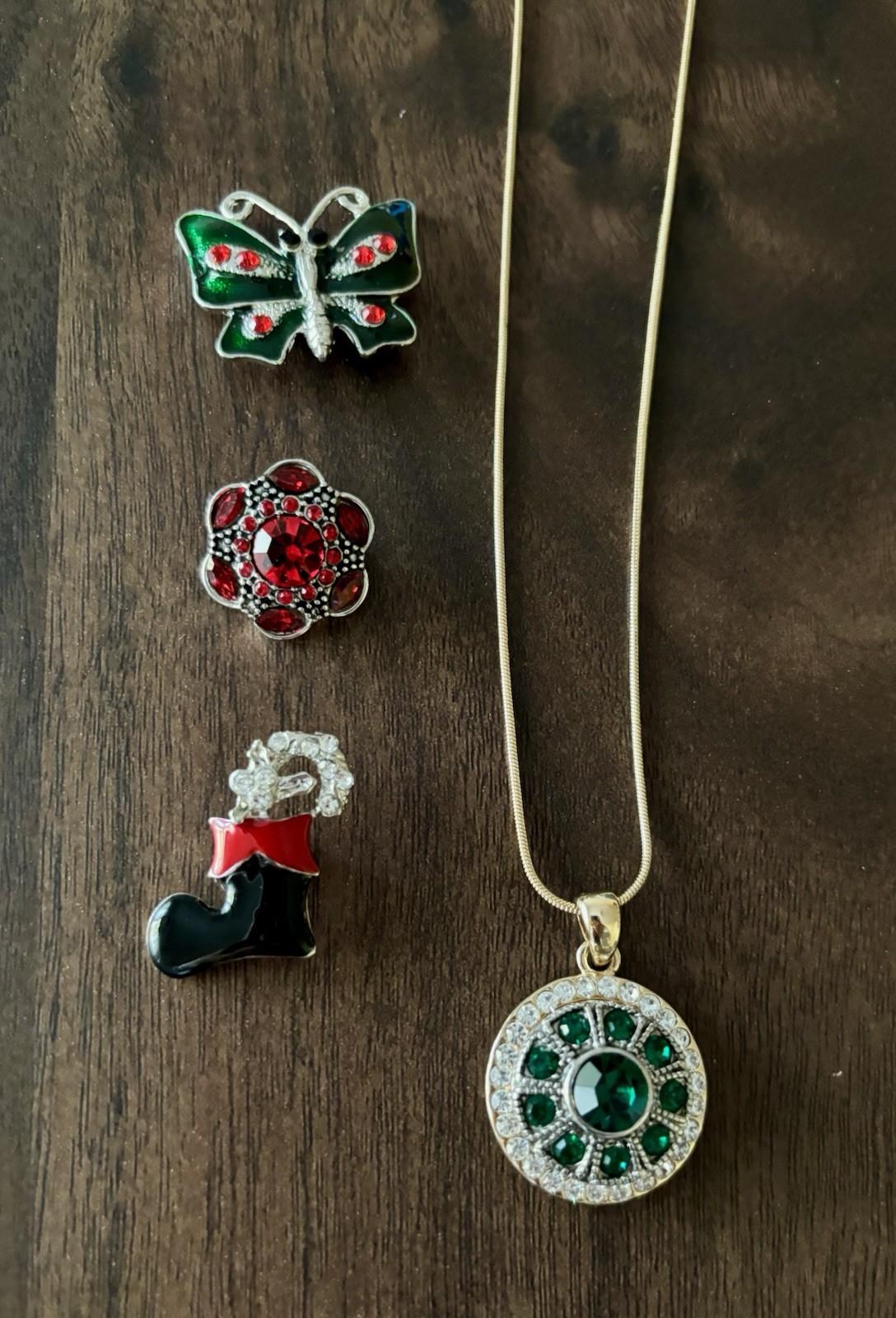 Christmas Ginger Snaps Interchangeable Snaps Holiday Lot