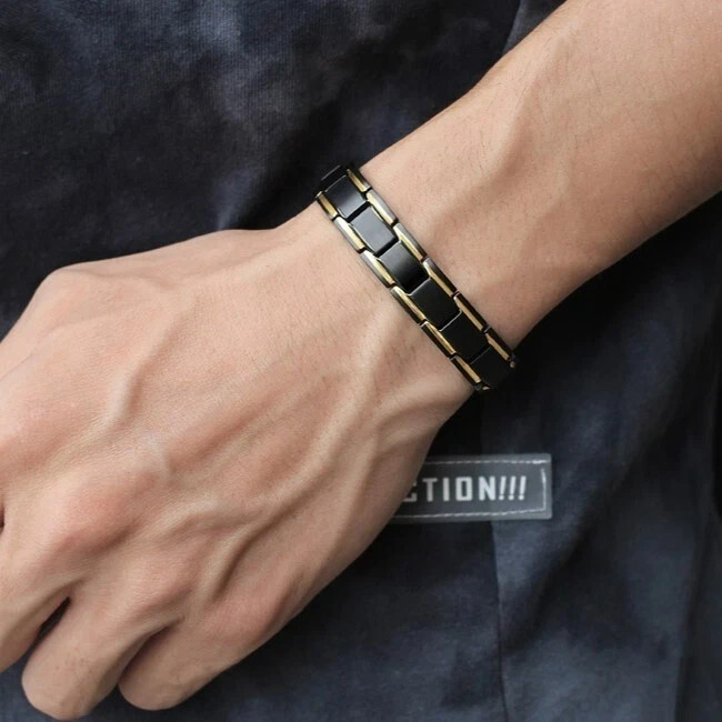 Copper Magnetic Bracelet Energy Healing Therapy Arthritis Pain Relief Men Women