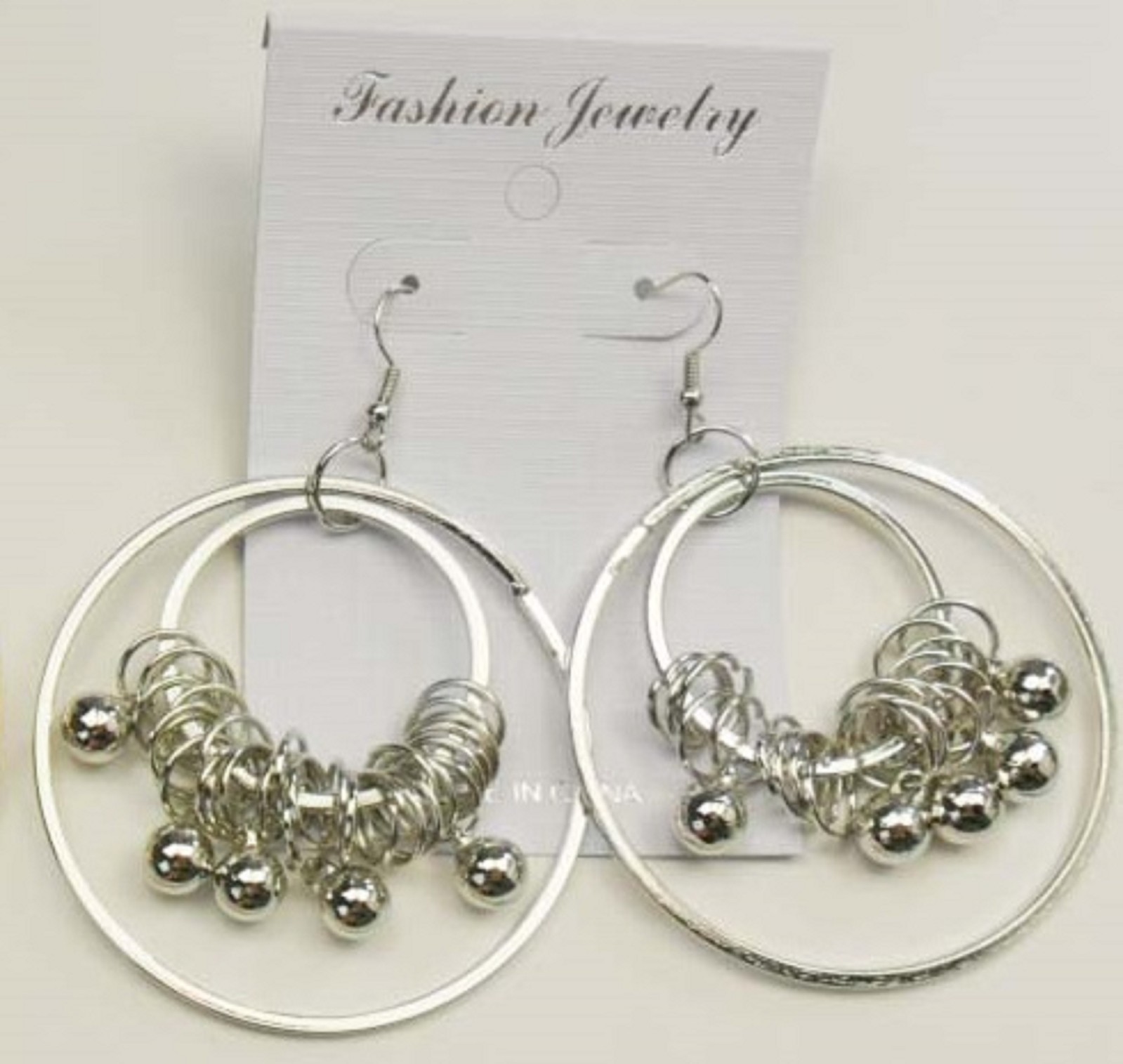 SU-5 Wholesale lot 10 pairs Fashion Big Dangle Silver Plated Earrings US-SELLER