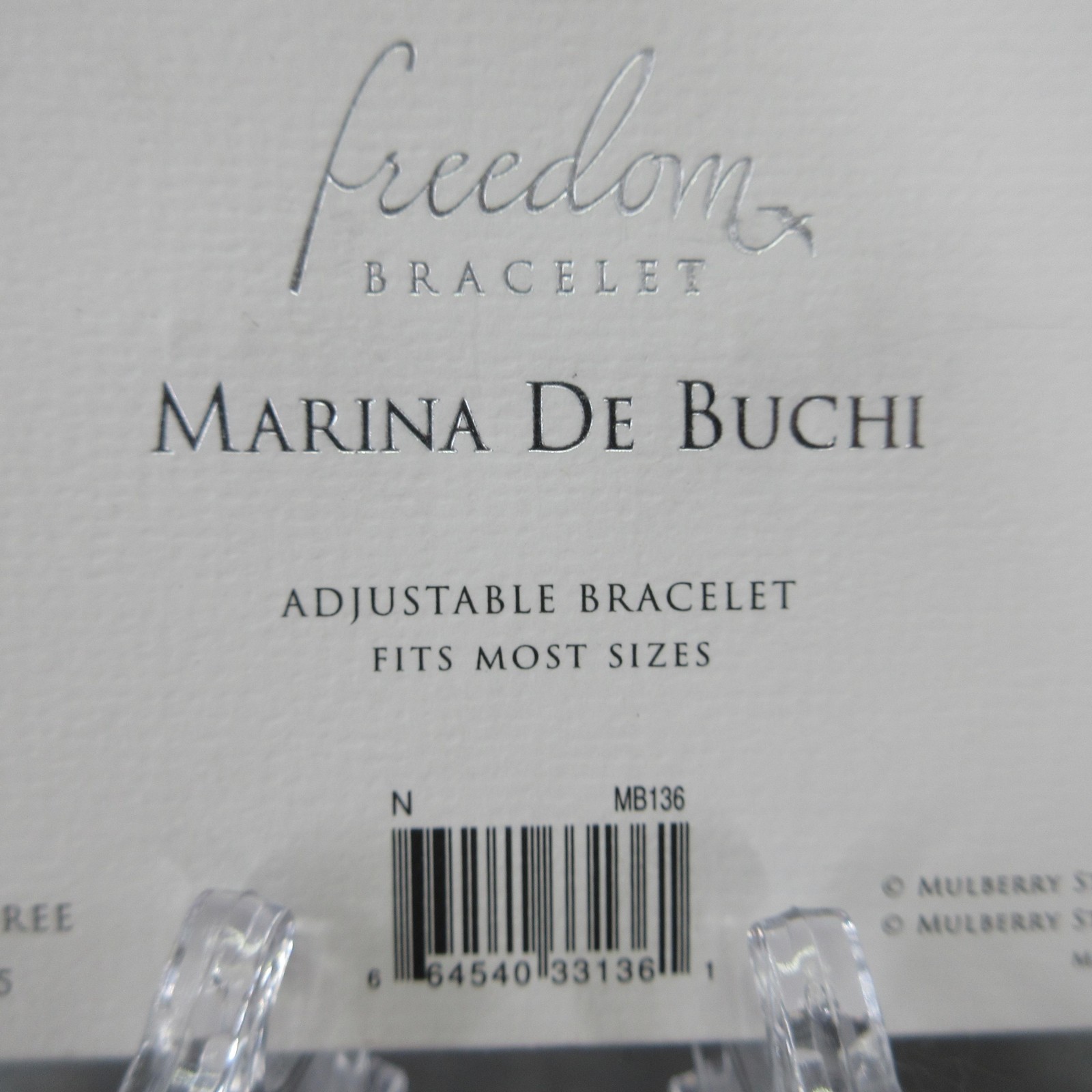 Marina De Buchi Freedom Chain Bracelet Gold Initial N Adjustable Nickel Free
