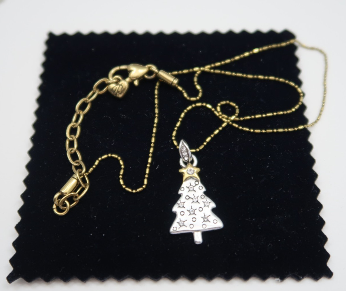 Brighton “Happy Holidays” Christmas Tree Necklace and Earrings
