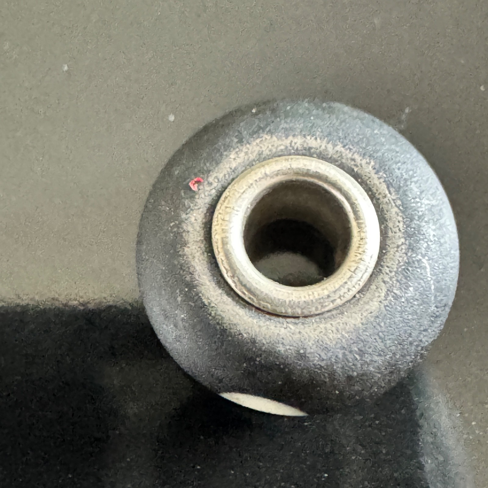 Rare and Retired Trollbeads Donna Bead Black Glass Sterling Retired TGLBE-10290