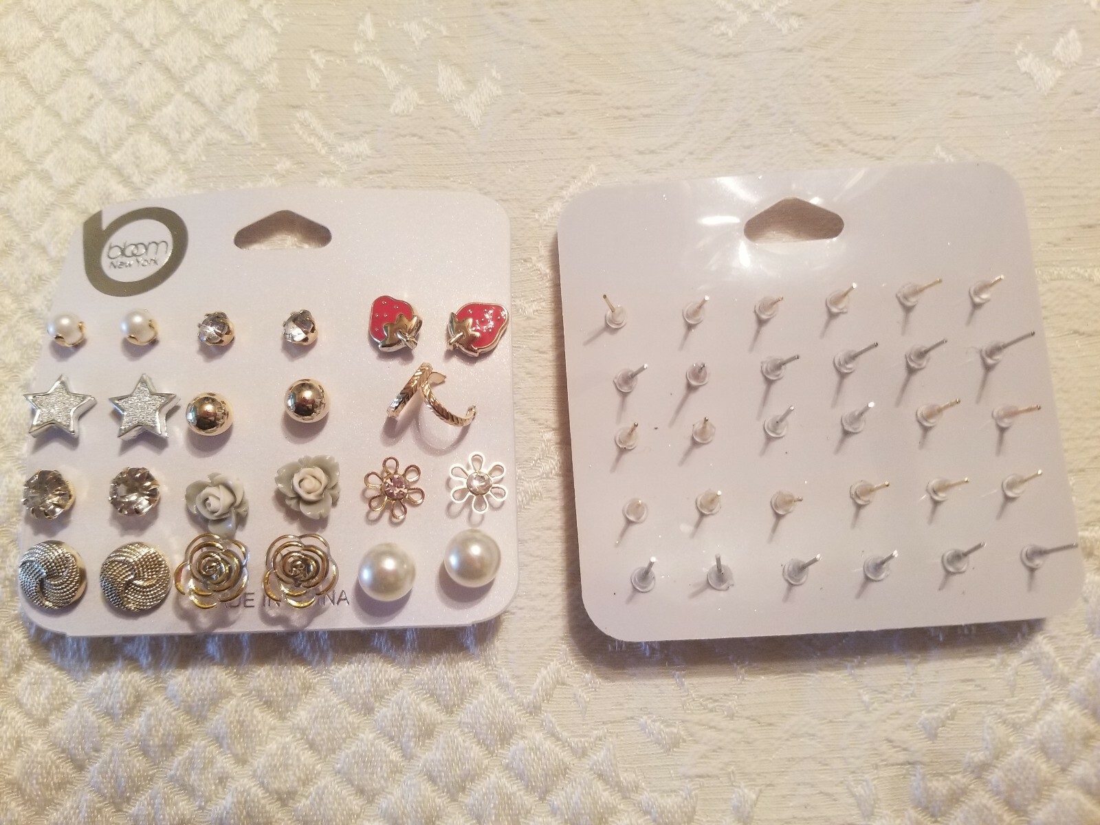Wholesale Lot 60 or 120 Pairs New Assorted Cute Stud Dangle Earrings FREE SHIP