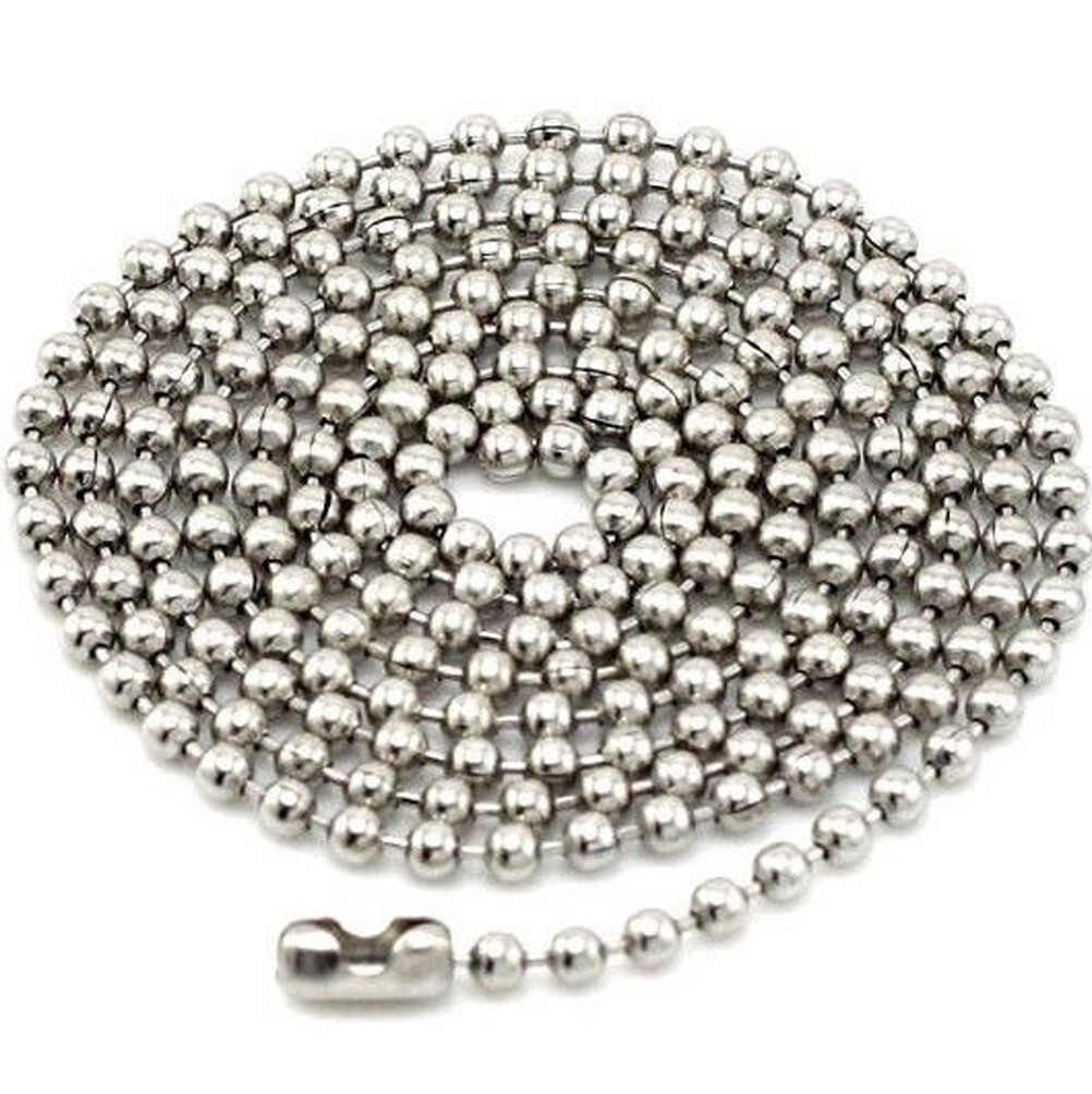 Unisex 316L Stainless Steel Pendant Necklace Cross Chain for Women Men Nice Gift