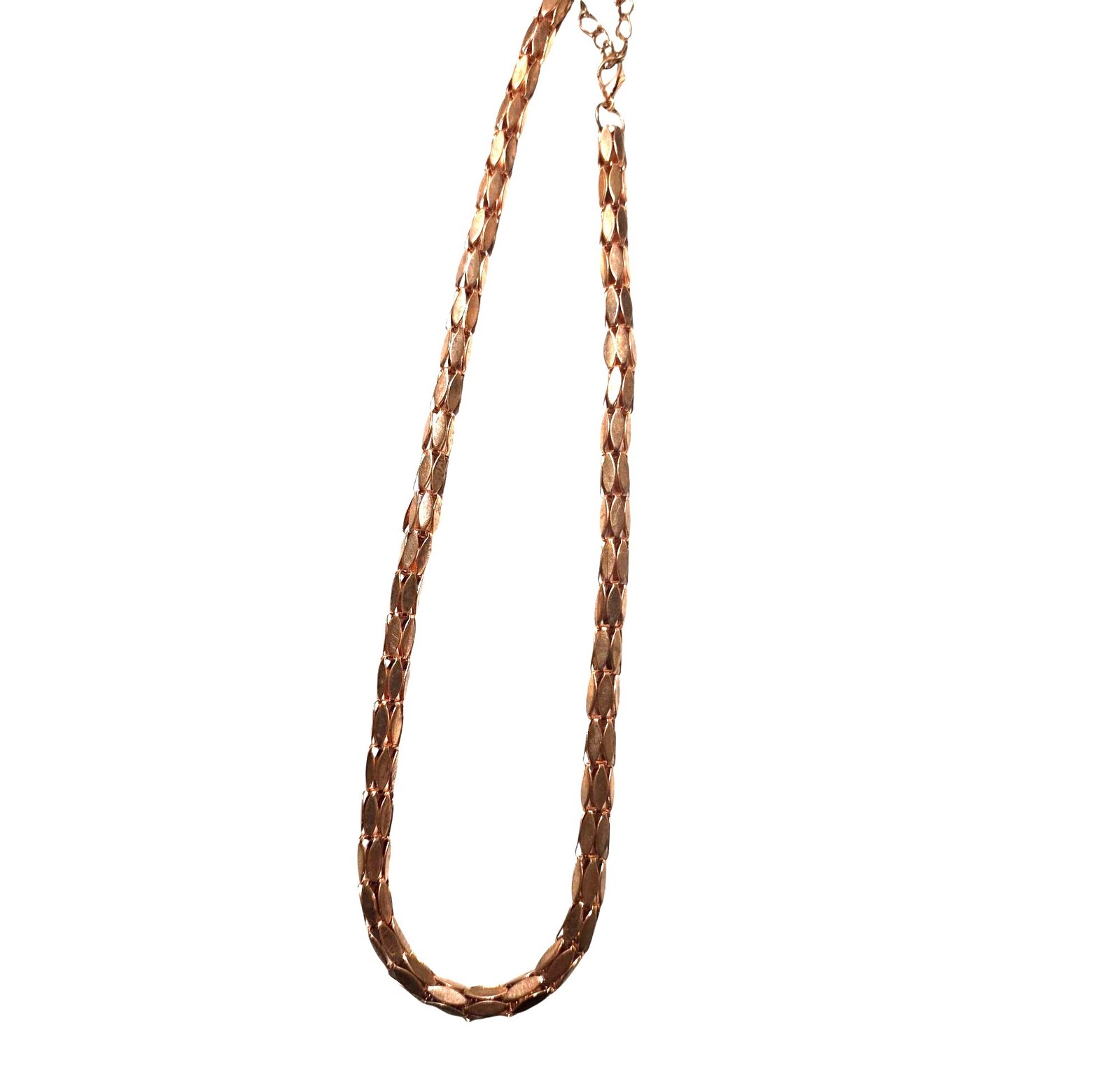 Necklace Copper-Tone men women unisex Jewelry minimalist neutral