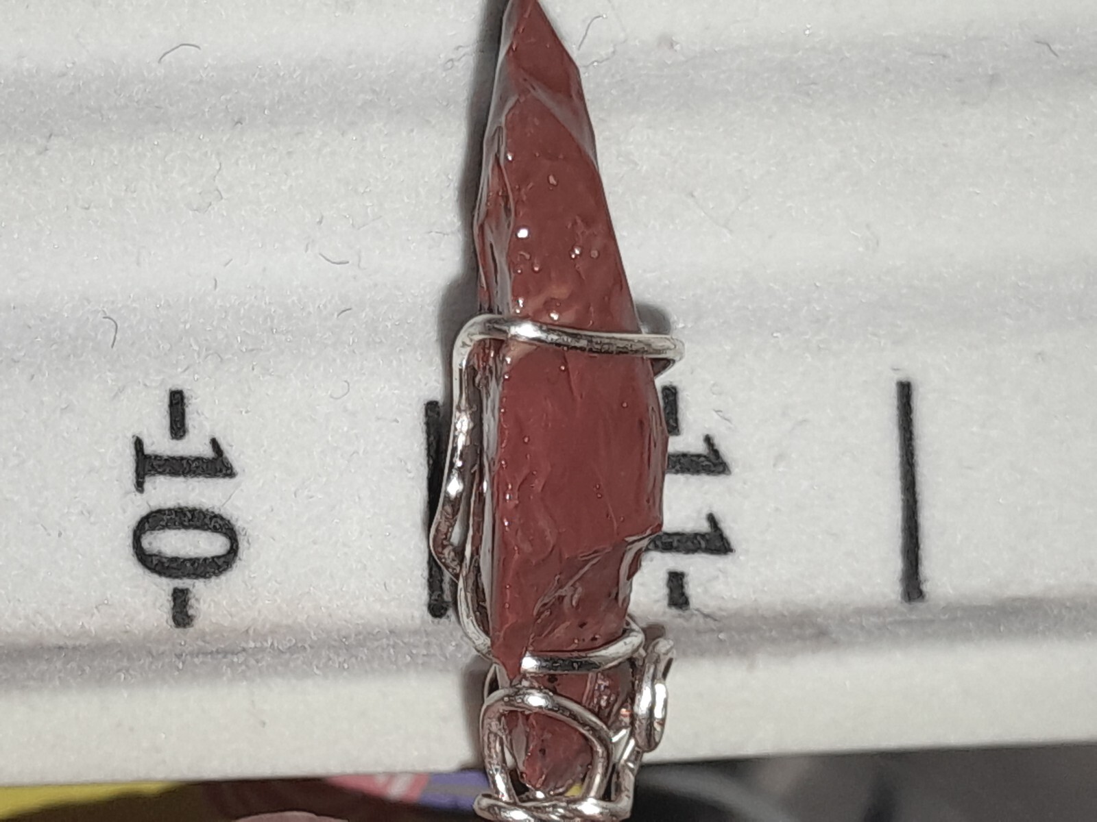 Natural jasper Arrowheads necklaces male female red pendants jewelry Gift unisex