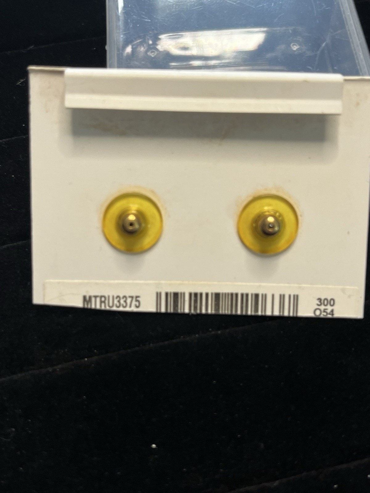 Trifari Earrings Gold Tone Posts New with Tag Fashion Earrings