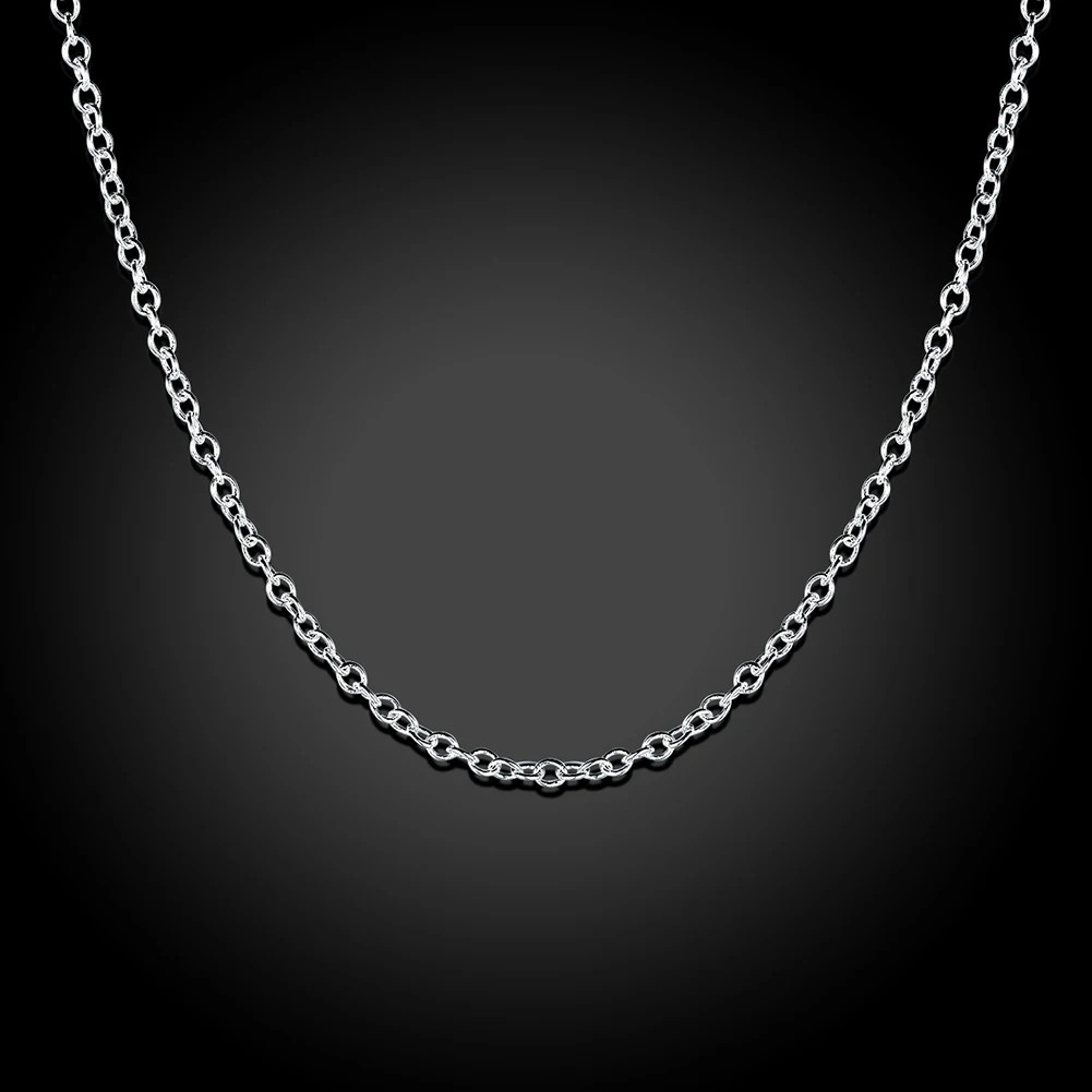 10PCS 925 Sterling Silver 1mm Snake Chain Necklace 16-30 Inches