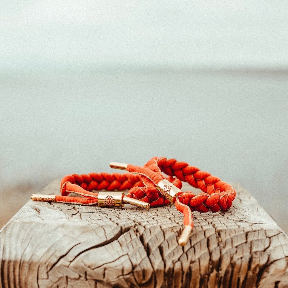 Brand New RASTACLAT Om Ǯԅ Red Shoelace Bracelet