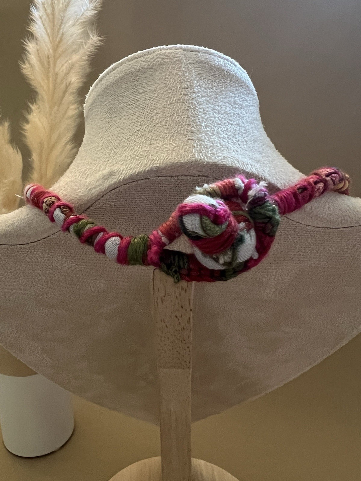 Crochet Cottagecore Floral Necklace – Artsy Coquette Necklace