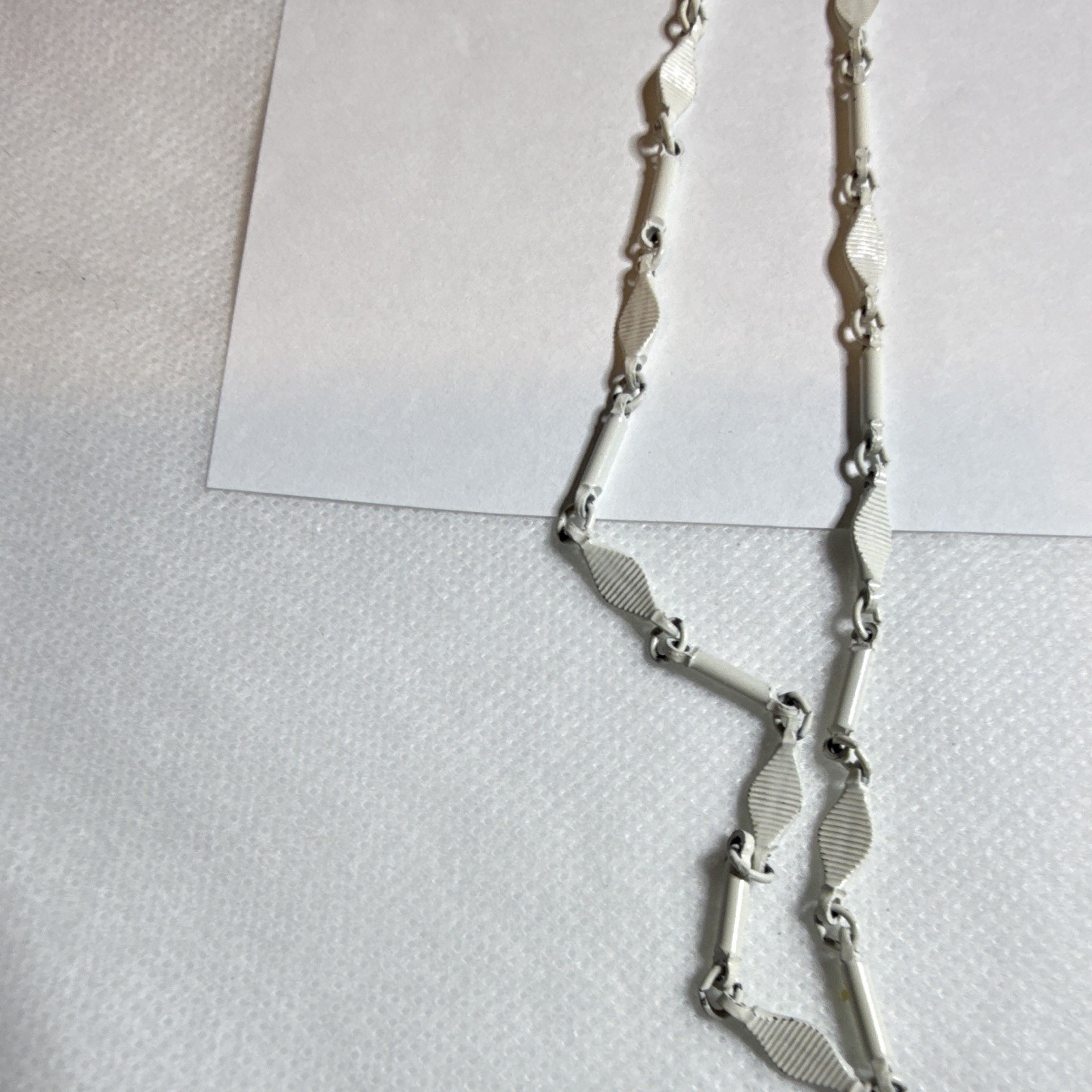 Silver Tone Metal Cable Chain Necklace w/ Spring Ring Clasp, Very Long
