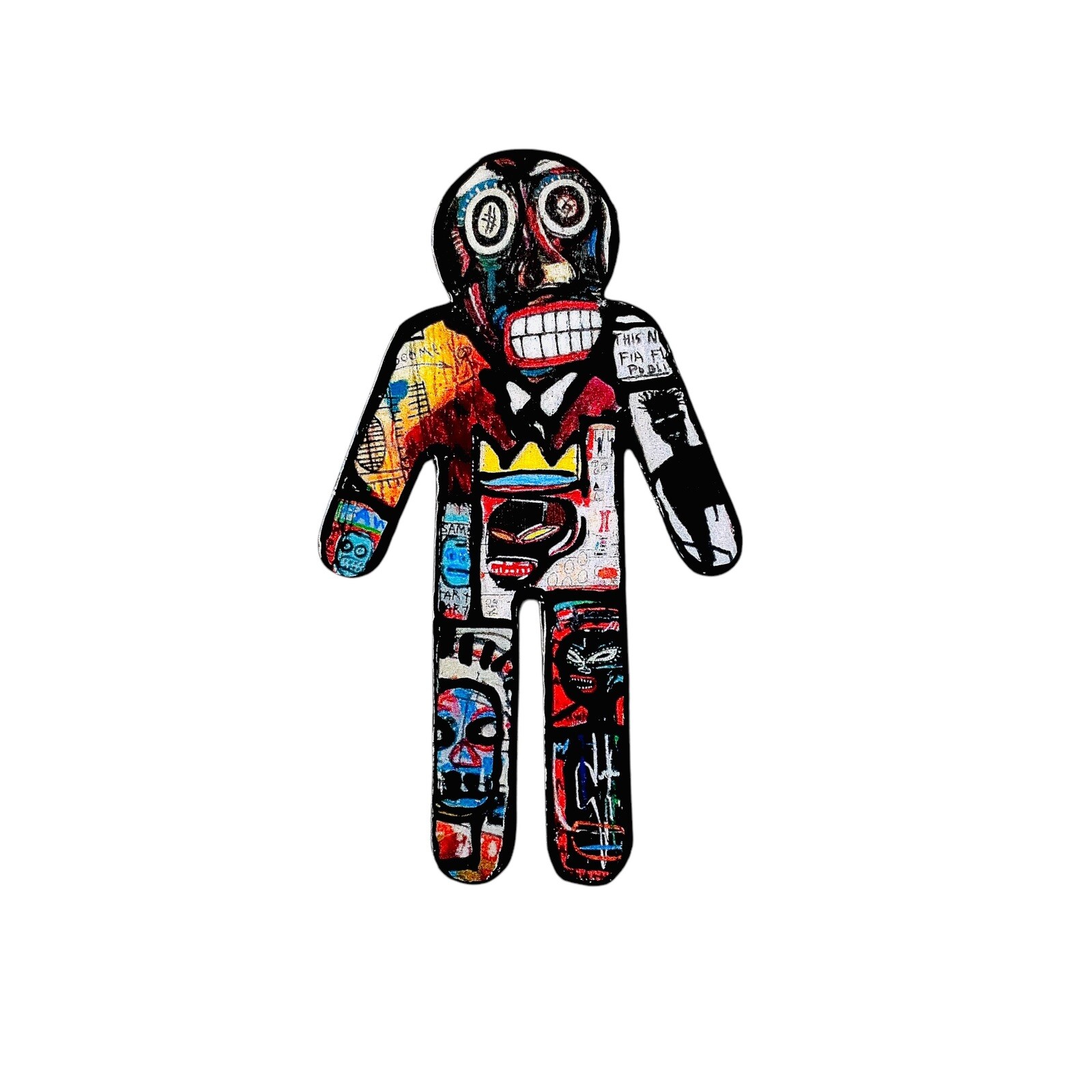 Basquiat Art Lover People Pin