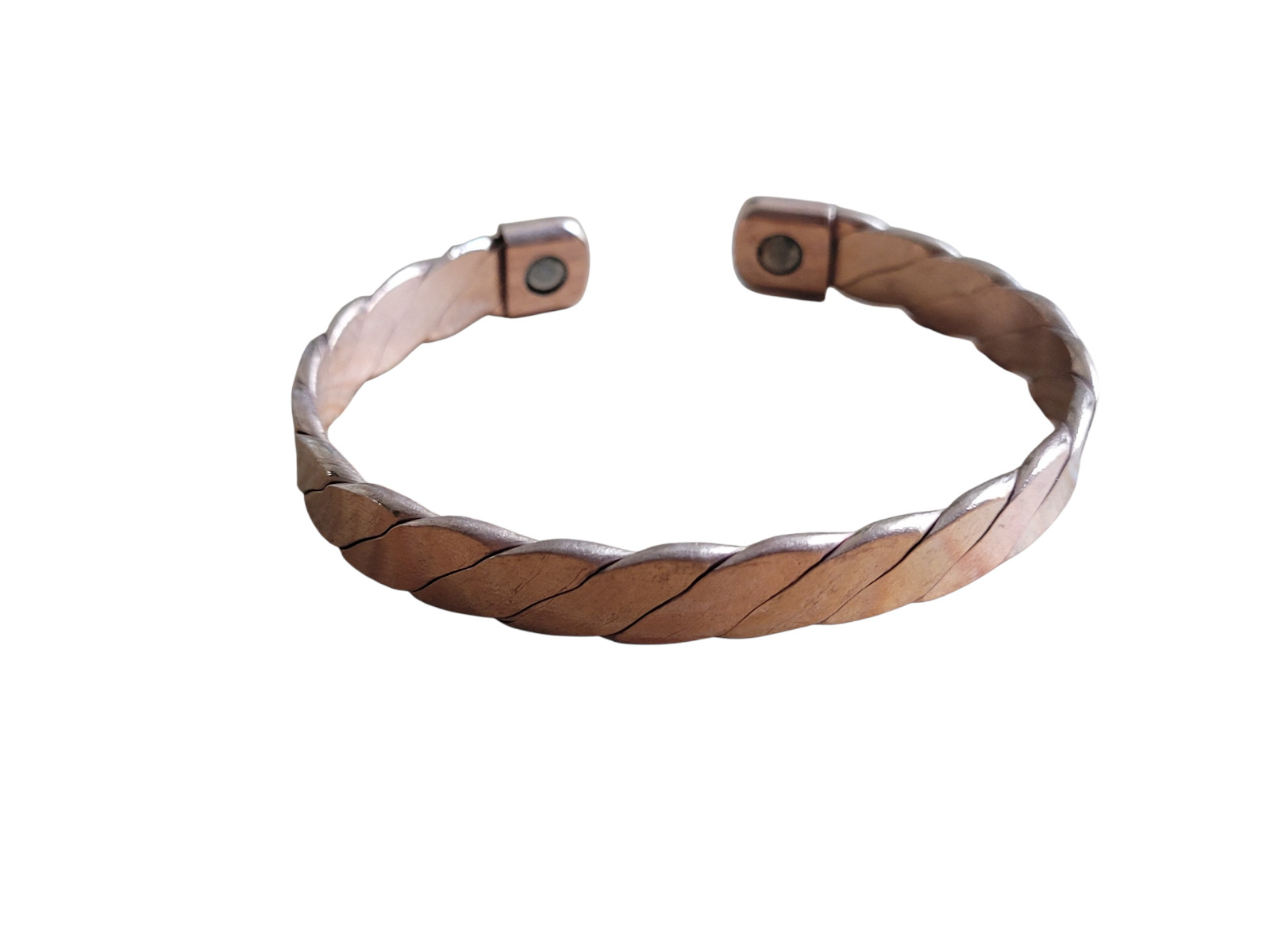 3 Pack Pure Copper Magnetic Bracelet Arthritis Pain Therapy Cuff Heavy Twist