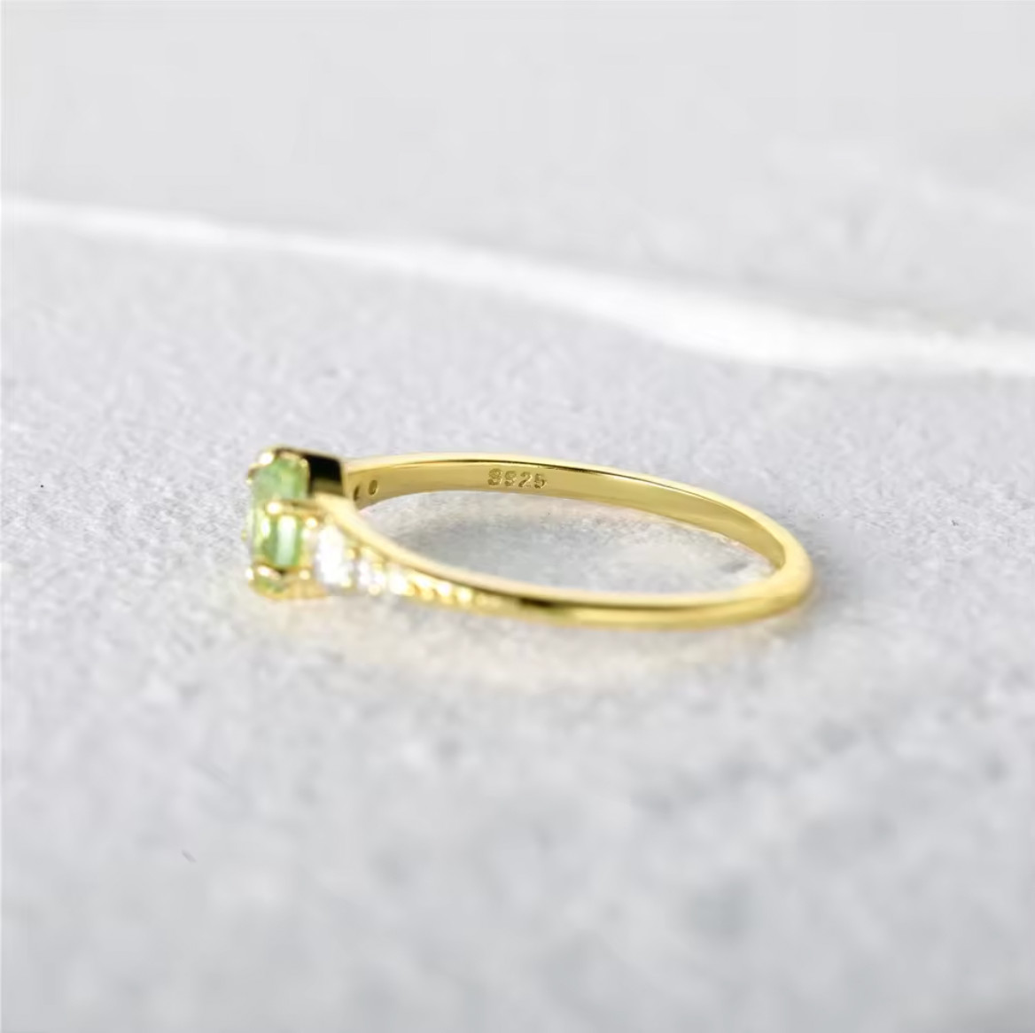 Fashion Jewelry, 18K Gold Plated Ring, Size 6,7,8. Wholesale in batch
