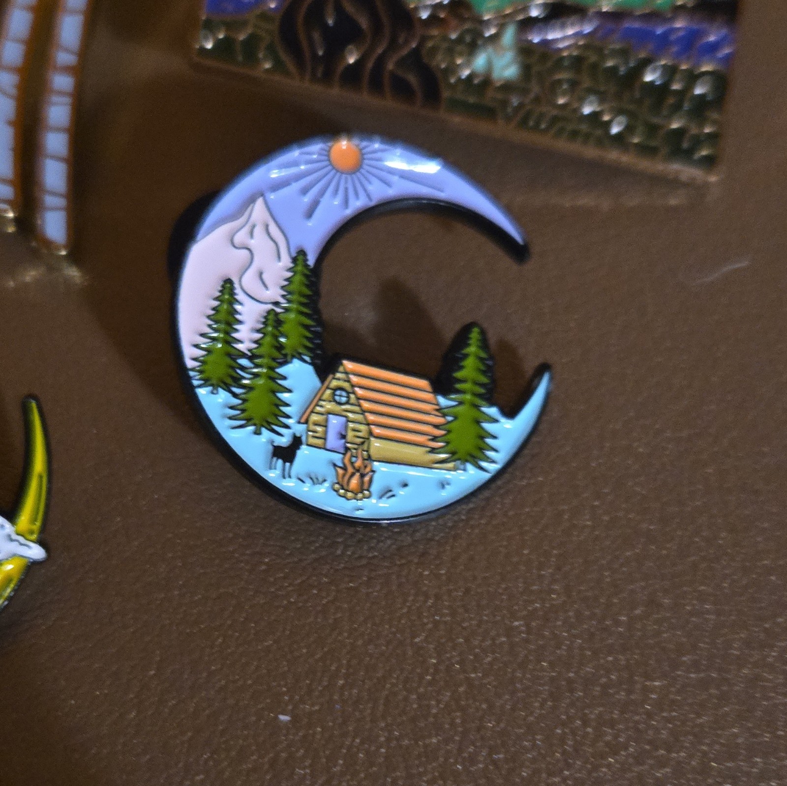 Artistic Enamel Pins Set Of 8 – Including Long Leg Llama From Meow Wolf