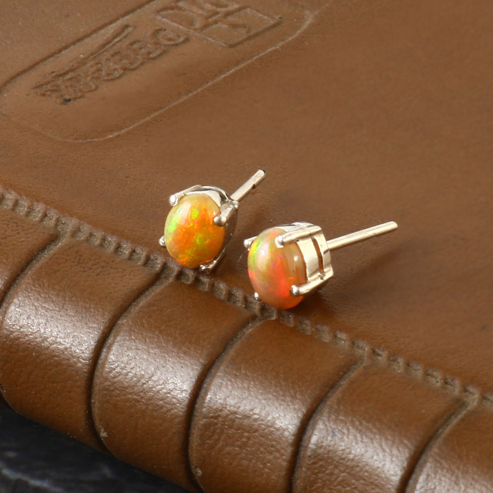Ethiopian Opal Earring, Multi-color Opal Opal Earring Gift For Friend 228