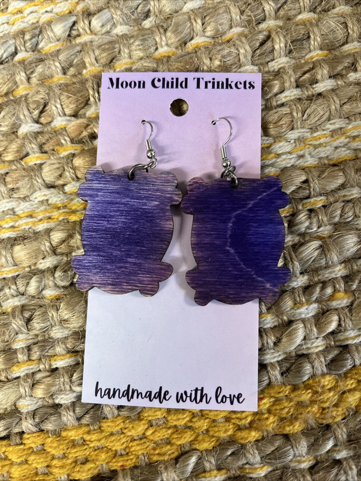 F.R.I.E.N.D.S. TV SHOW Hand Painted Earrings – I’LL BE THERE FOR YOU