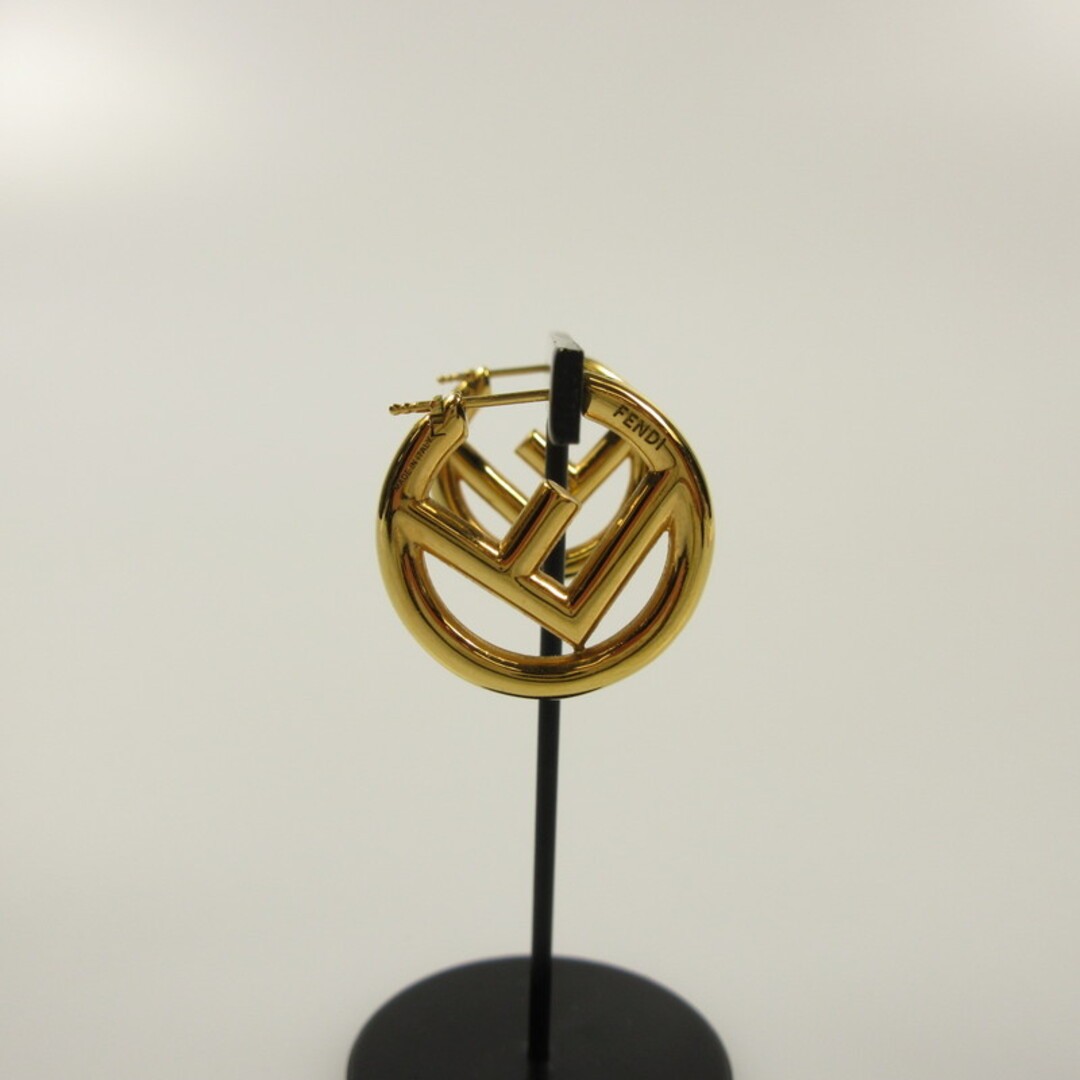 Fendi F is Fendi Earrings Gold Color Used Authentic From JPN