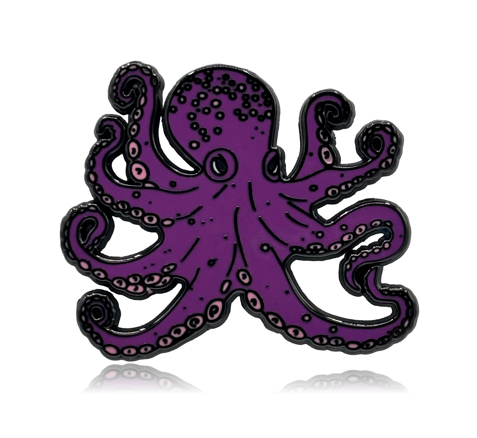 Octopus Enamel Pin