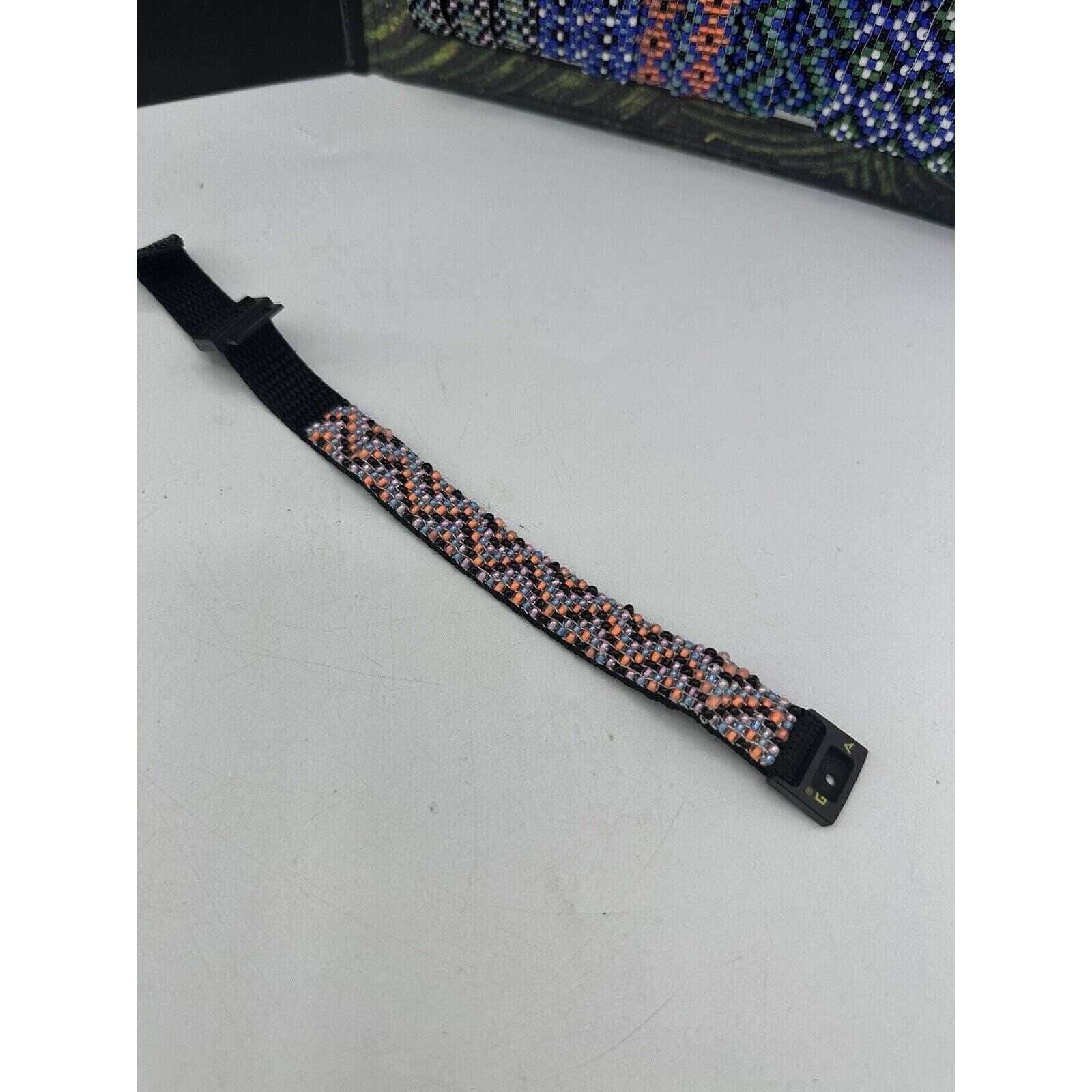 Vintage Gotcha Bracelet Adult Unisex Surf Skate Braided Wrap Multi 80s 90s