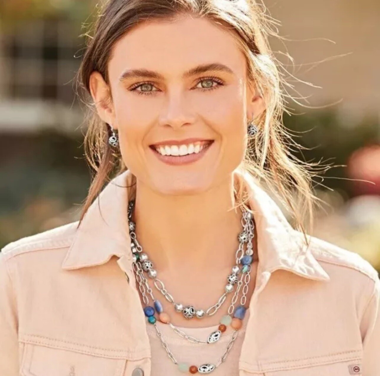 Brighton CONTEMPO CHROMA Long Necklace NWT JL4223 List $150