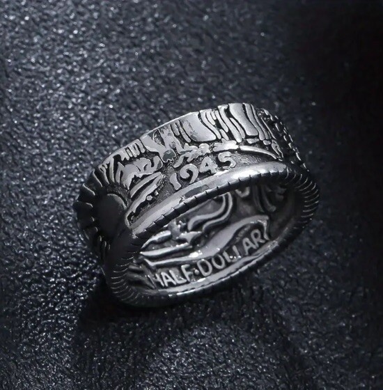Fashion Ladies Men’s Unisex adult Band Ring 925 Sterling Silver plated UK Size N