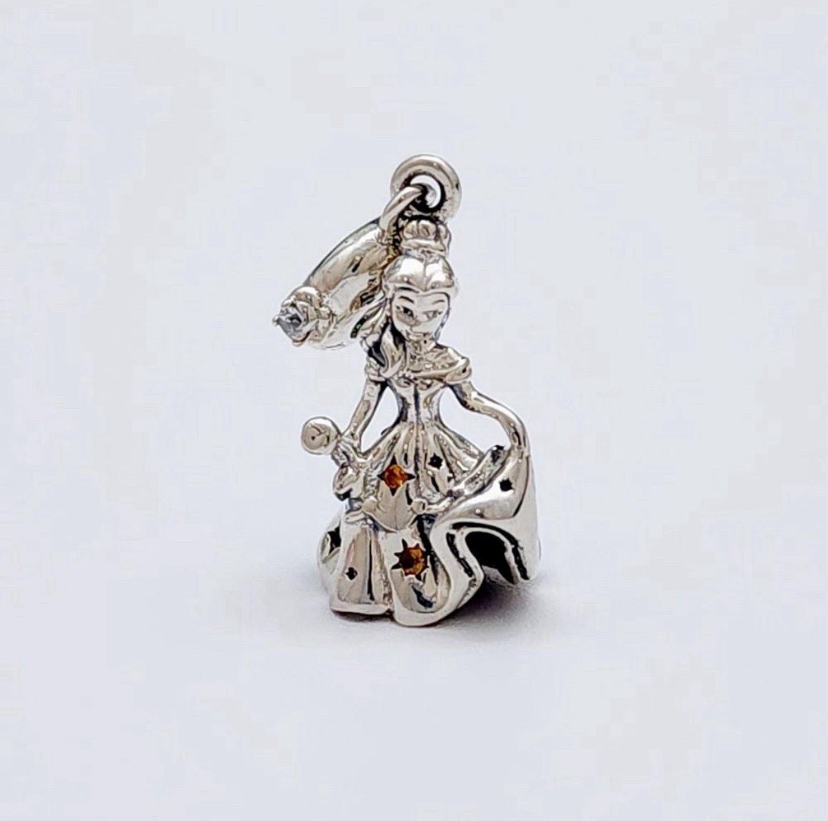 Genuine Pandora S925 Disney Beauty And The Beast Belle Dancing Charm 790014C01